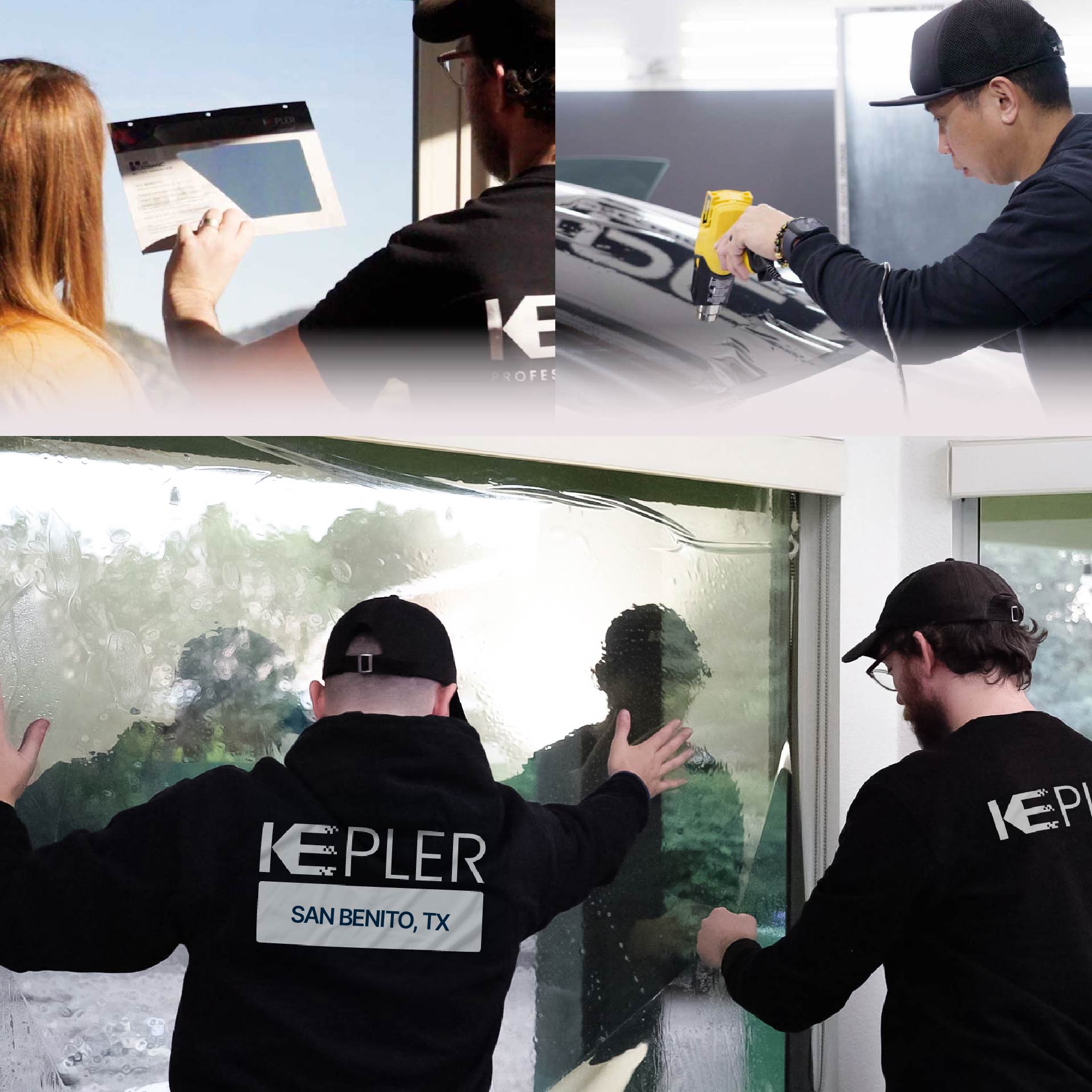 Kepler Specialist Performing Commercial Window Tinting in San Benito San Benito