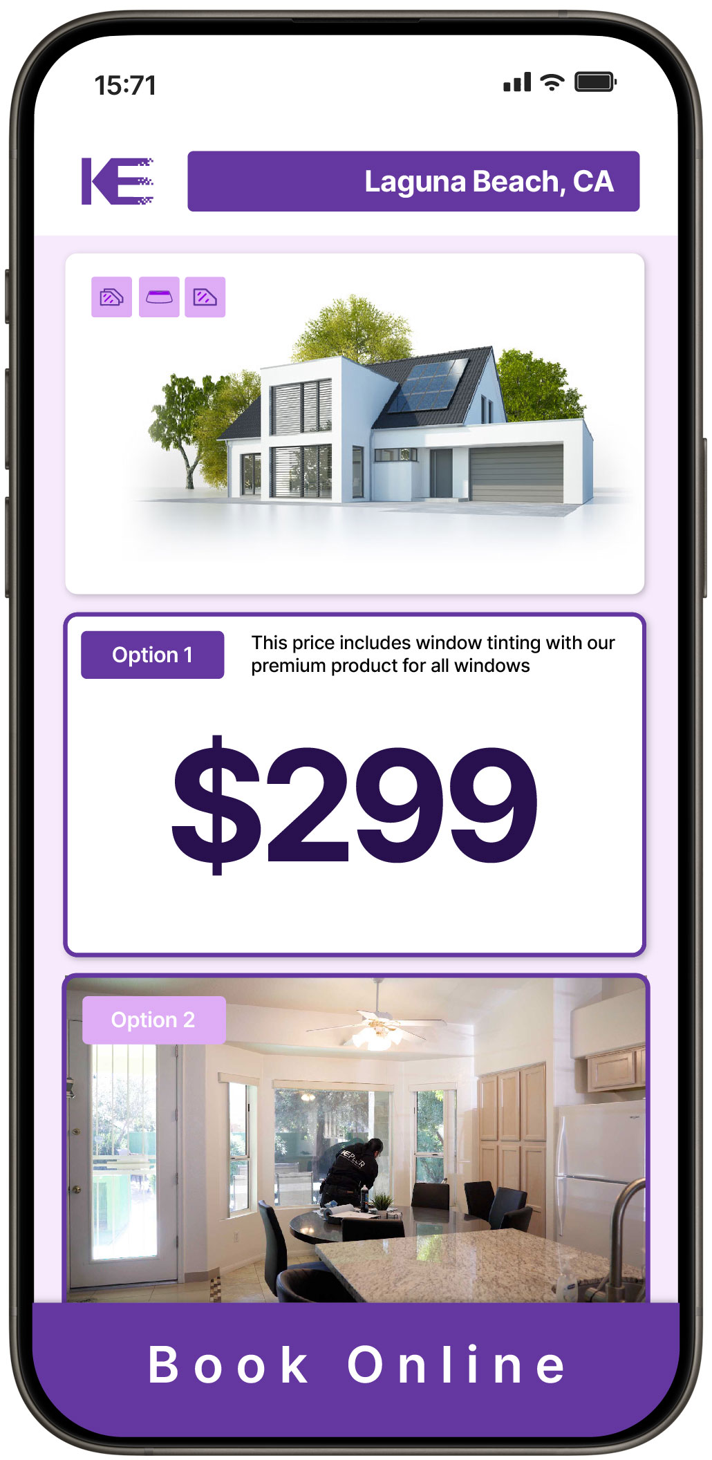 View Affordable Home Window Tinting Prices in Laguna Beach, California