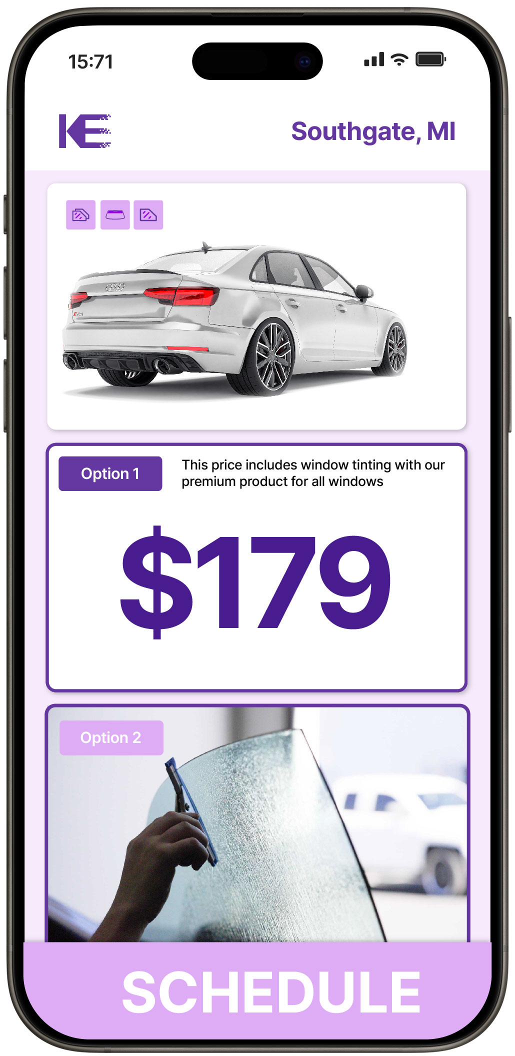 View Affordable Car Window Tinting Costs in Southgate, Michigan