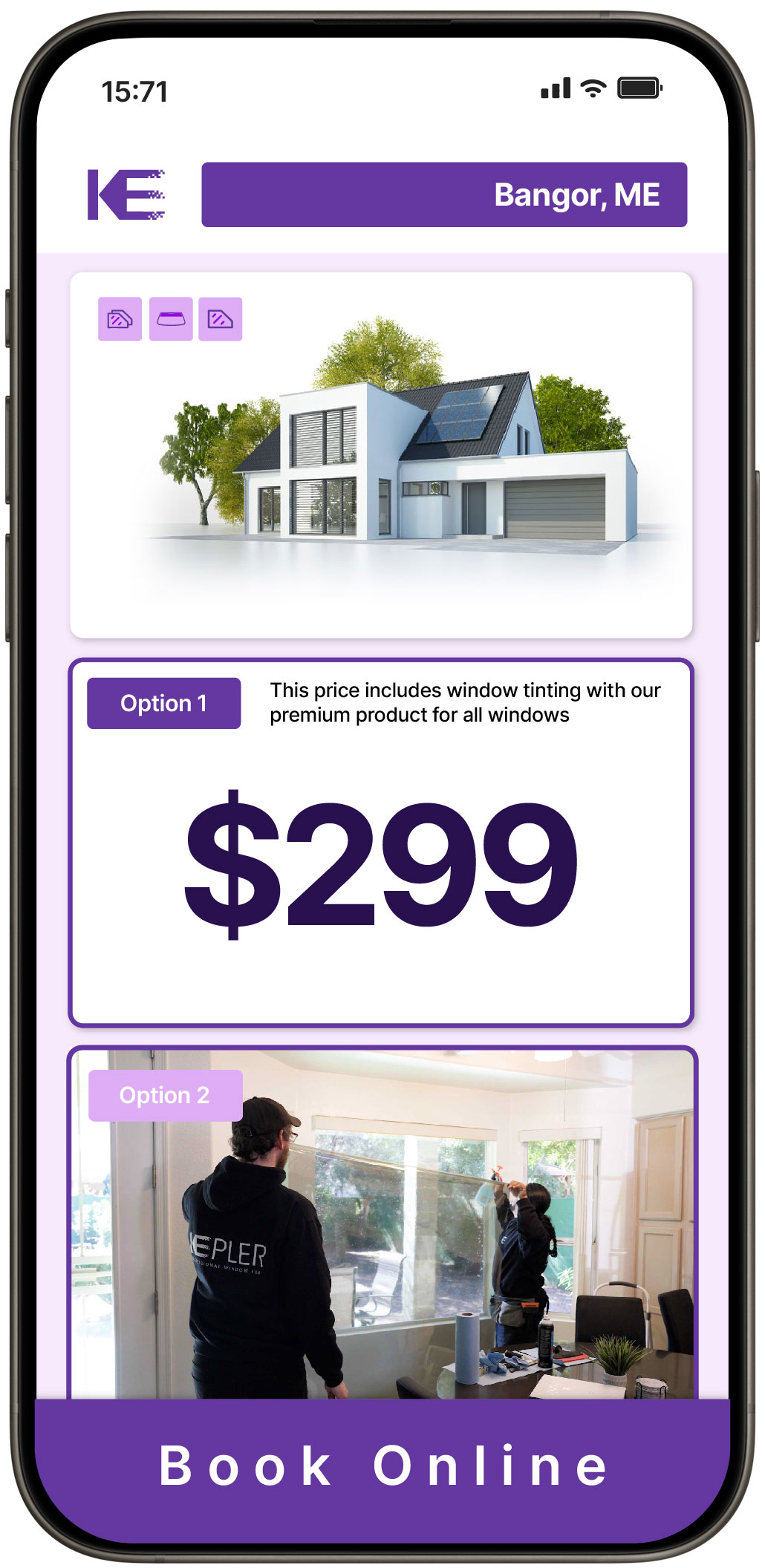 View Affordable Home Window Tinting Rates in Bangor, Maine