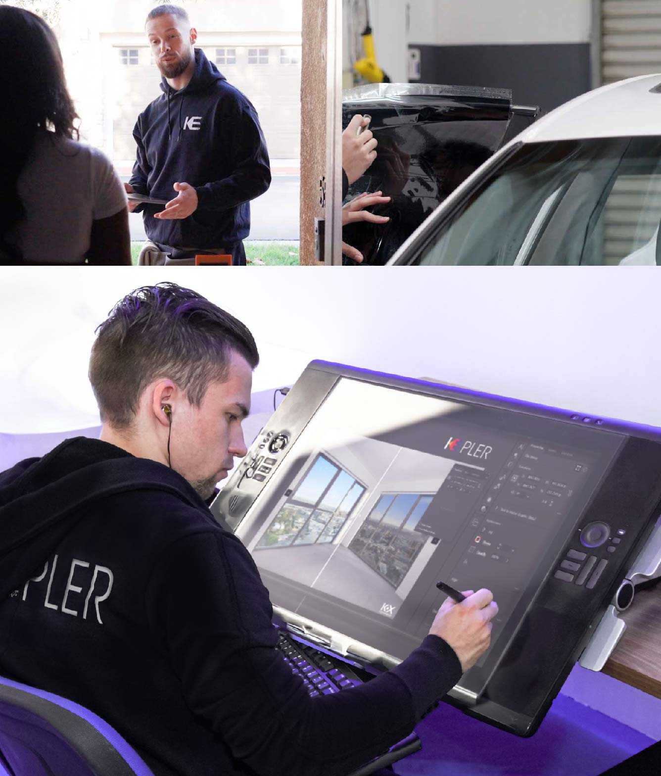 Kepler Specialist Performing Commercial Window Tinting in New Iberia New Iberia