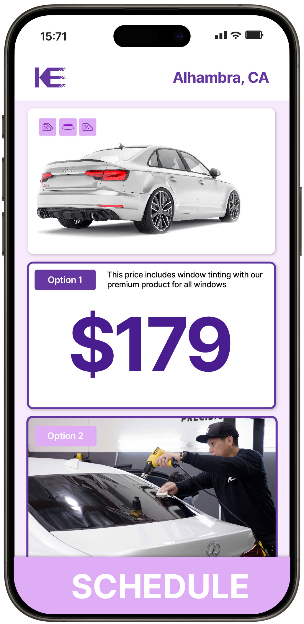 View Reasonable Car Window Tinting Prices in Alhambra, California