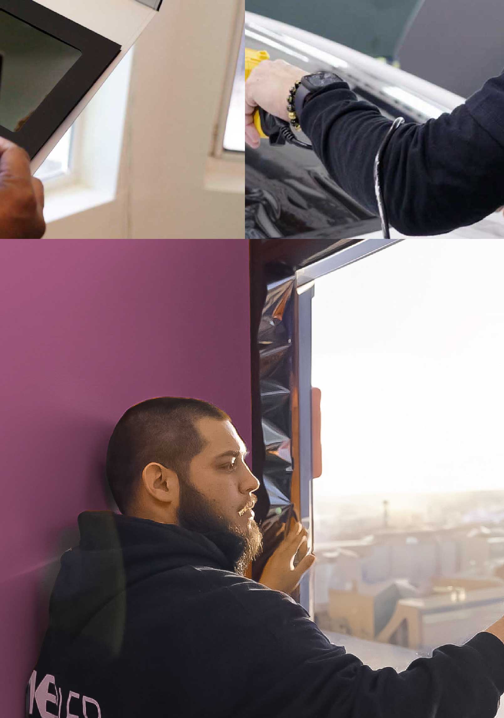 Kepler Specialist Installing Security Window Film in Stafford Texas