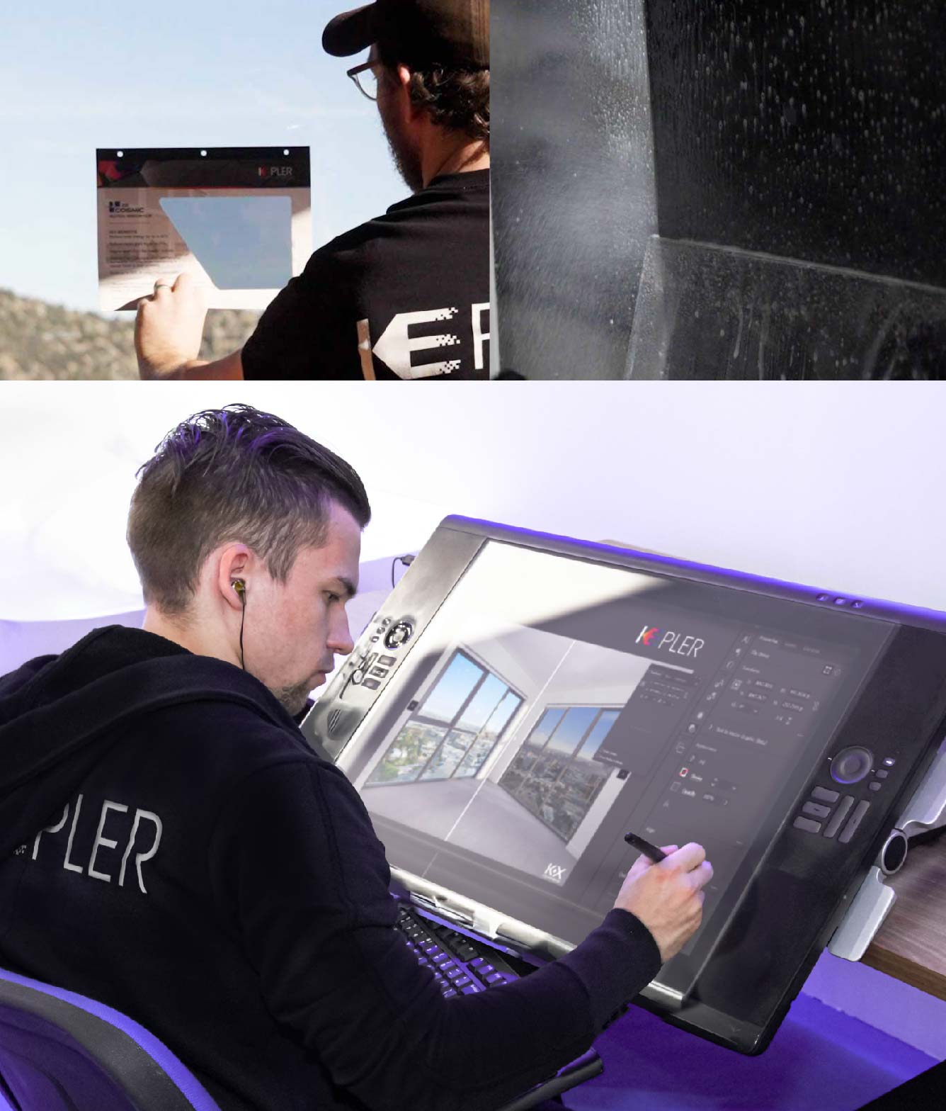 Kepler Specialist Performing Commercial Window Tinting in Wausau Wausau