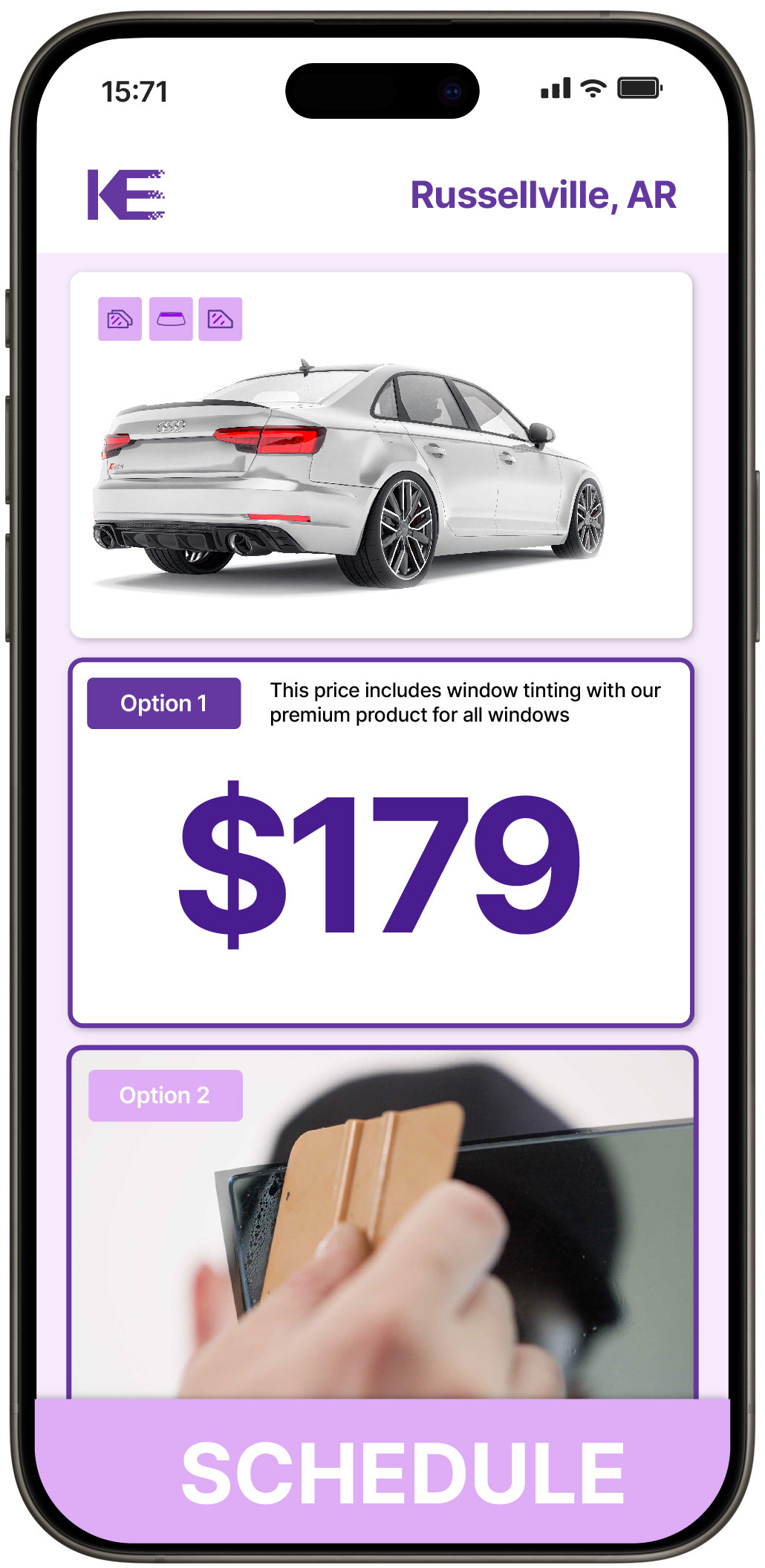 View Reasonable Car Window Tinting Costs in Russellville, Arkansas