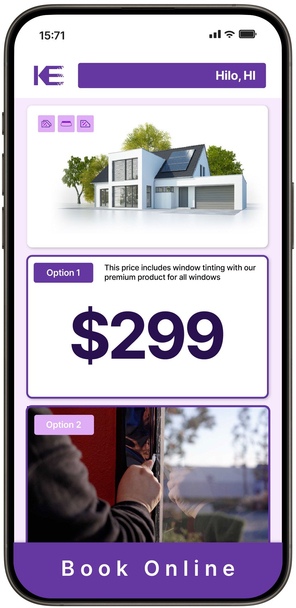 View Affordable Home Window Tinting Prices in Hilo, Hawaii