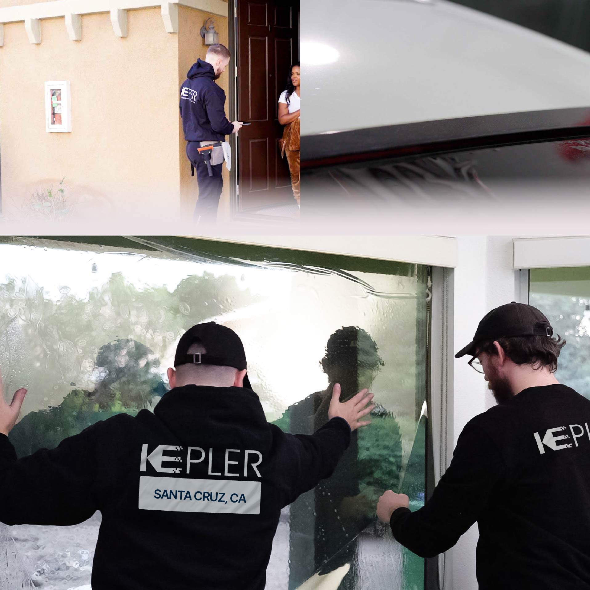 Kepler Specialist Performing Commercial Window Tinting in Santa Cruz Santa Cruz