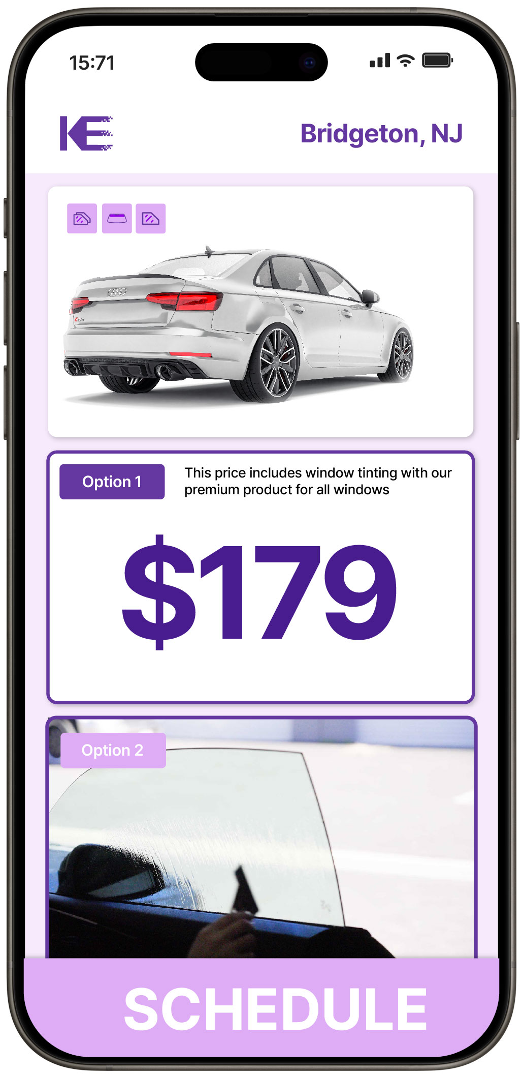 View Affordable Car Window Tinting Prices in Bridgeton, New Jersey