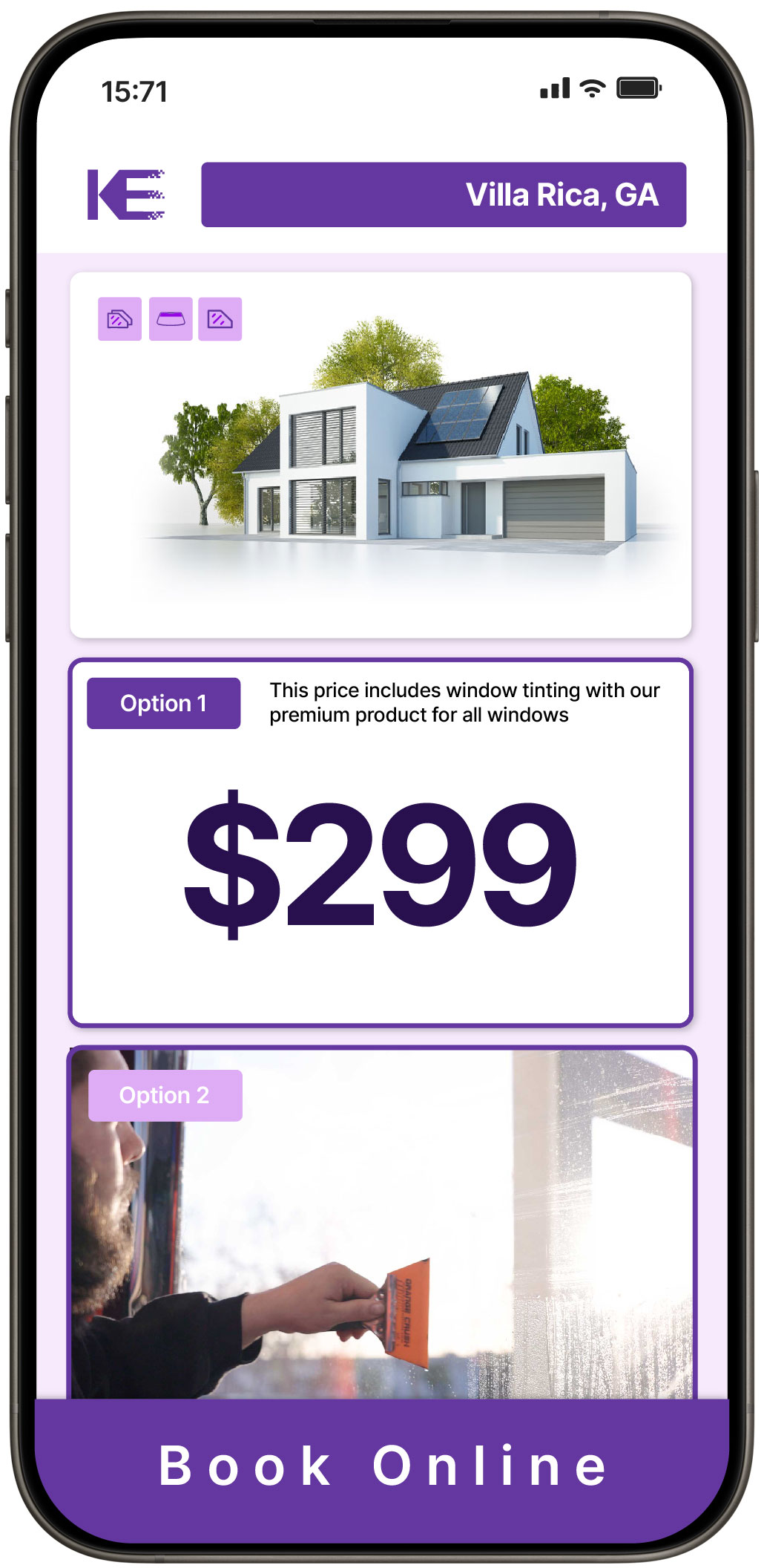 View Competitive Home Window Tinting Prices in Villa Rica, Georgia