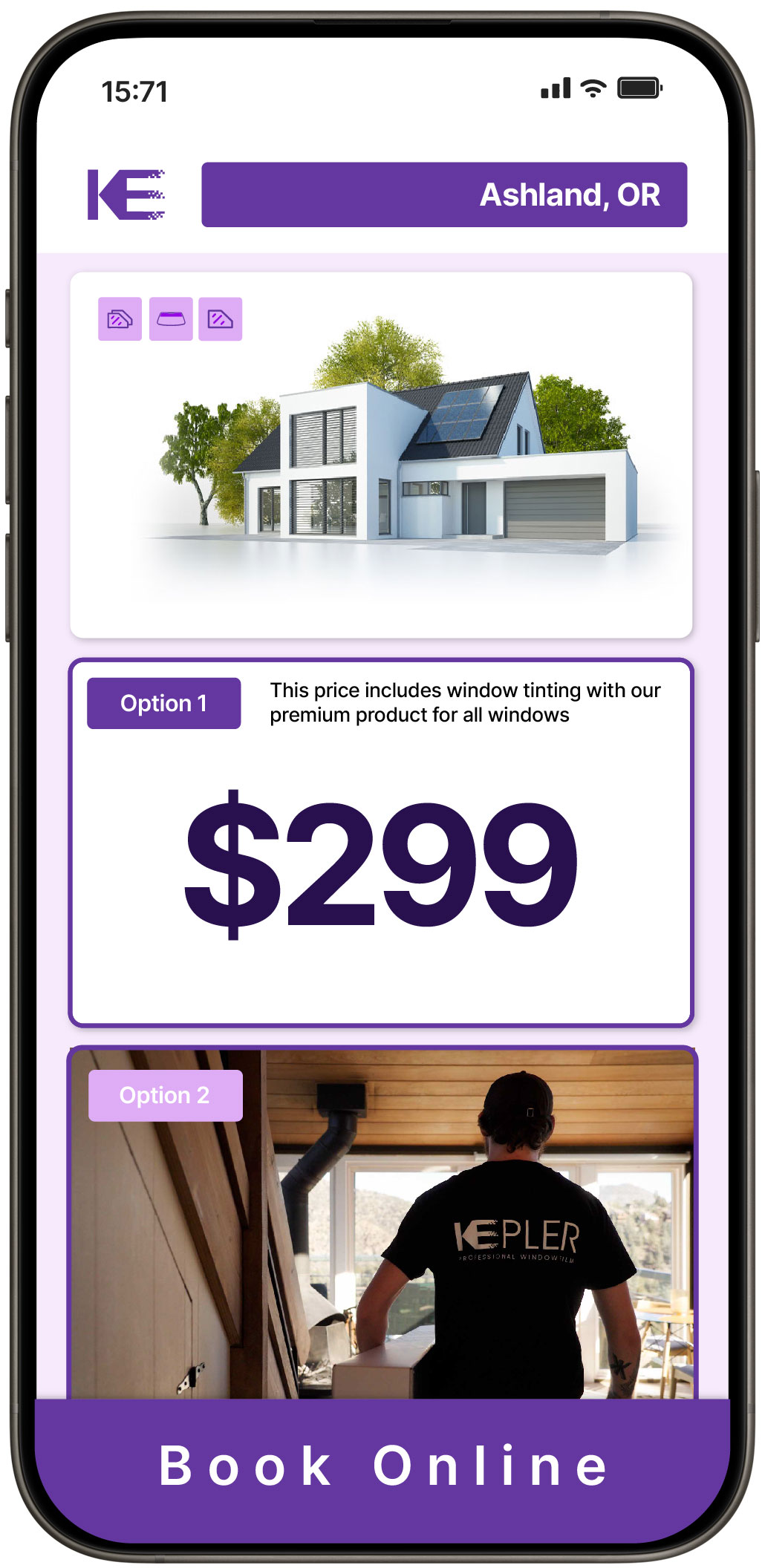 View Affordable Home Window Tinting Rates in Ashland, Oregon