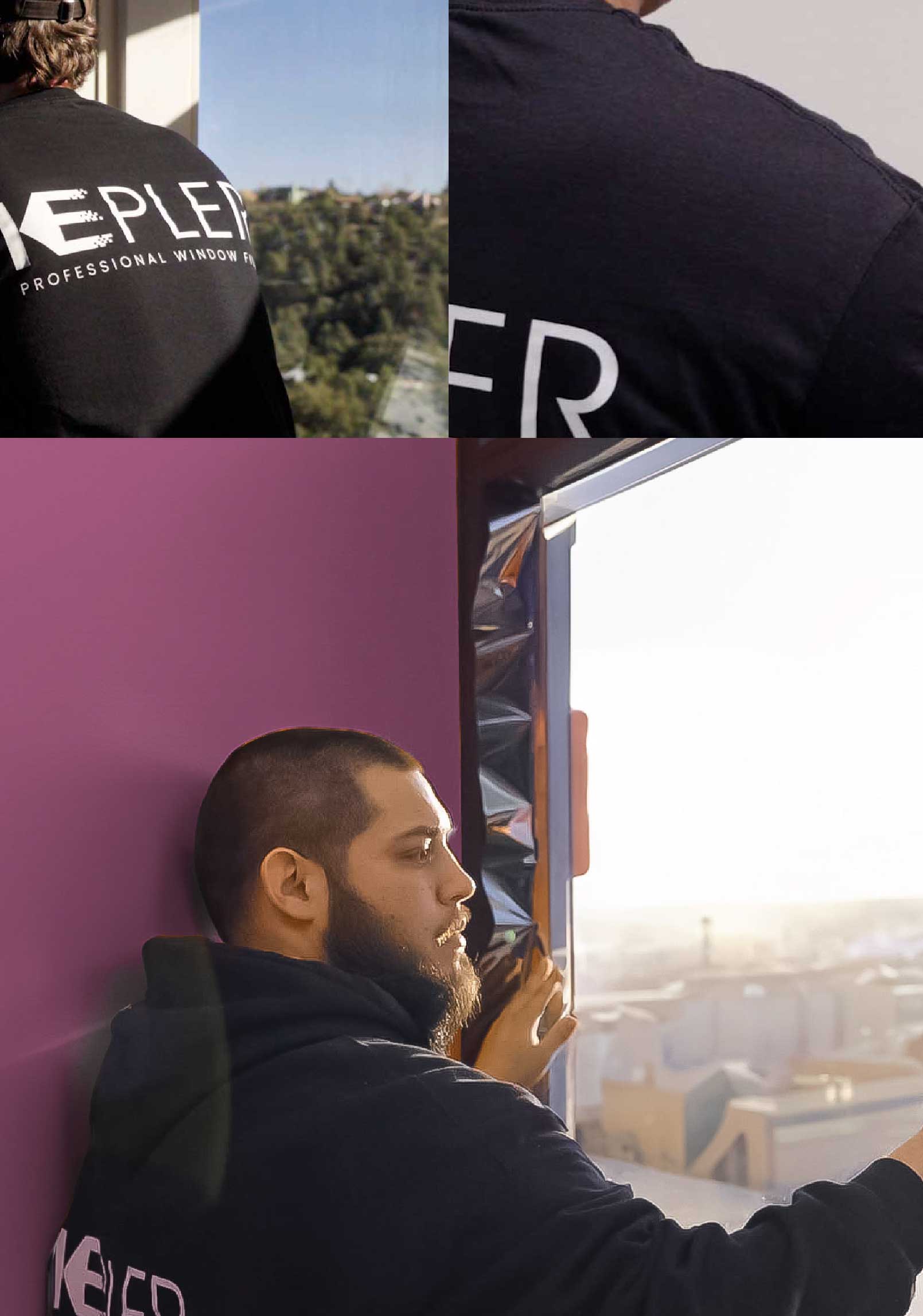 Kepler Specialist Installing Security Window Film in Shelbyville Indiana