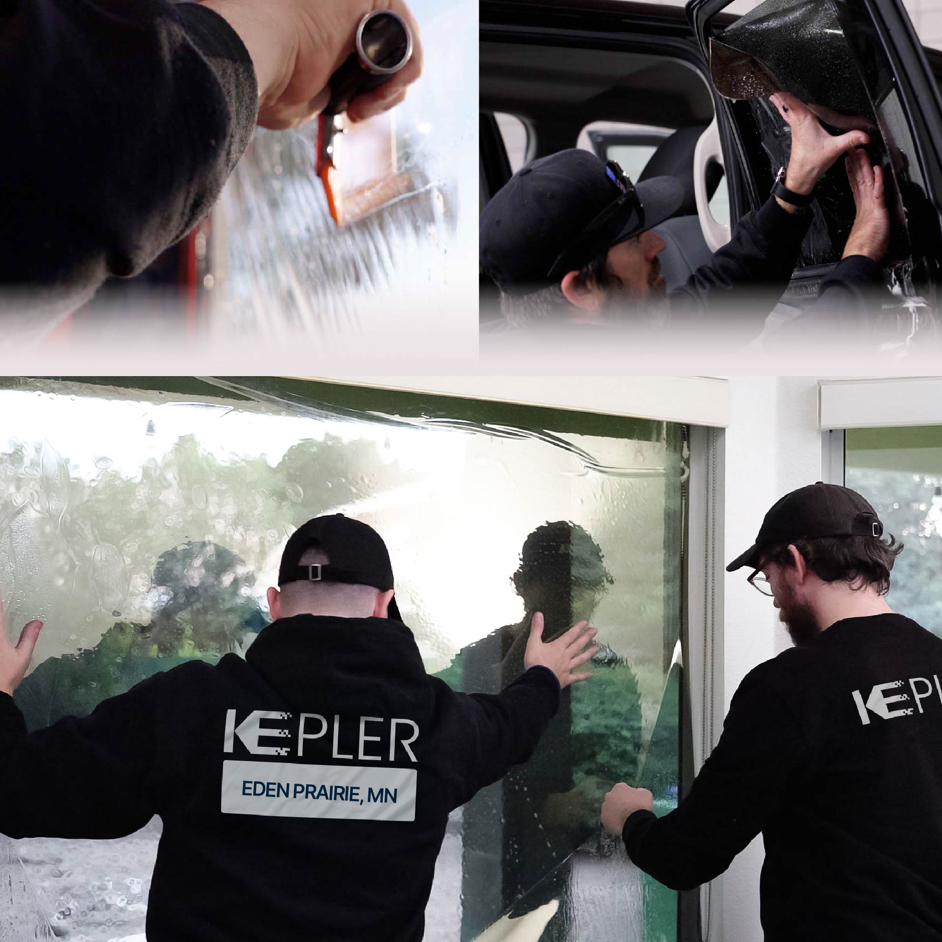 Kepler Specialist Performing Commercial Window Tinting in Eden Prairie Eden Prairie
