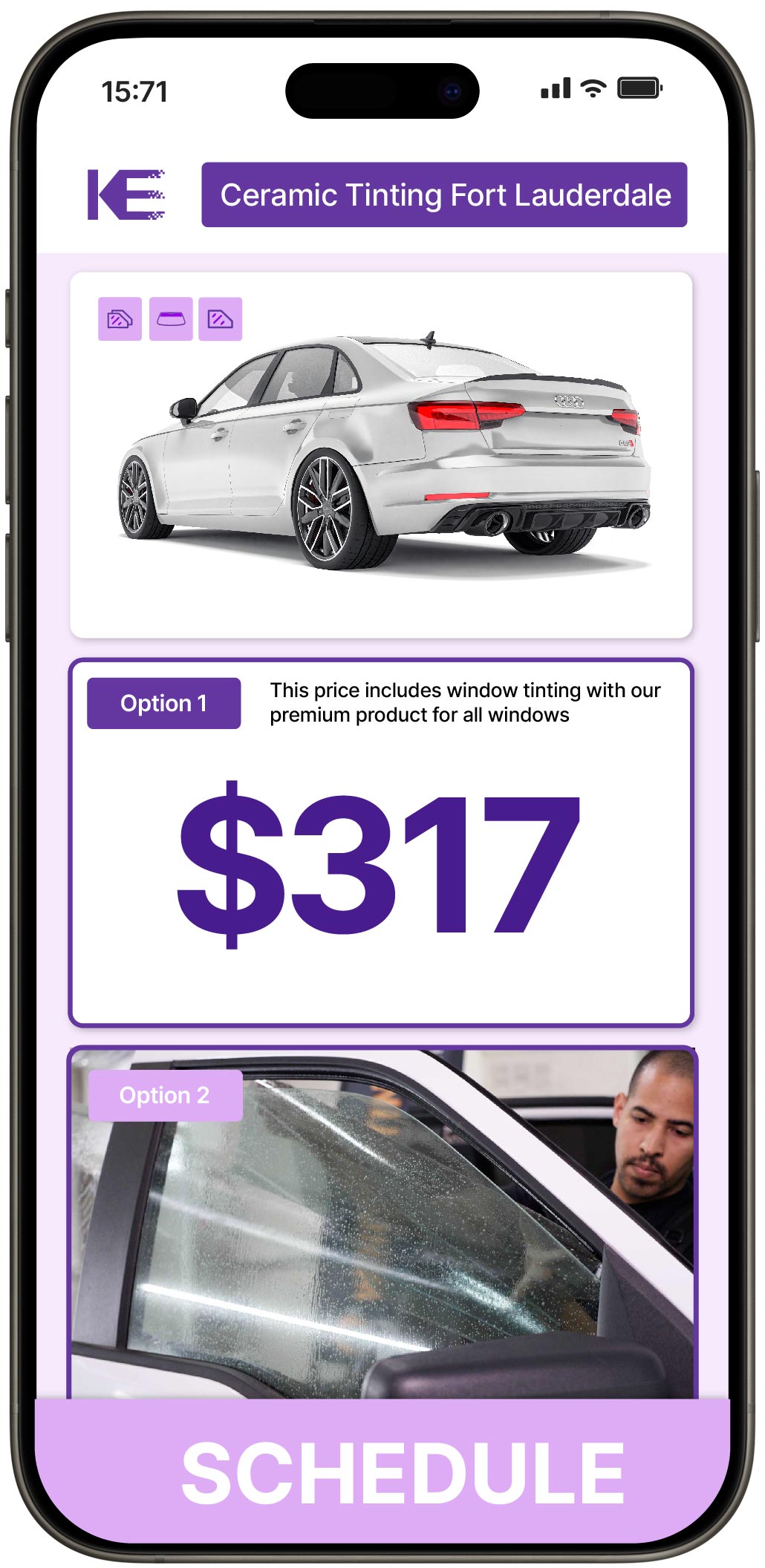 View Affordable Ceramic Window Tinting Rates in Fort Lauderdale, Florida