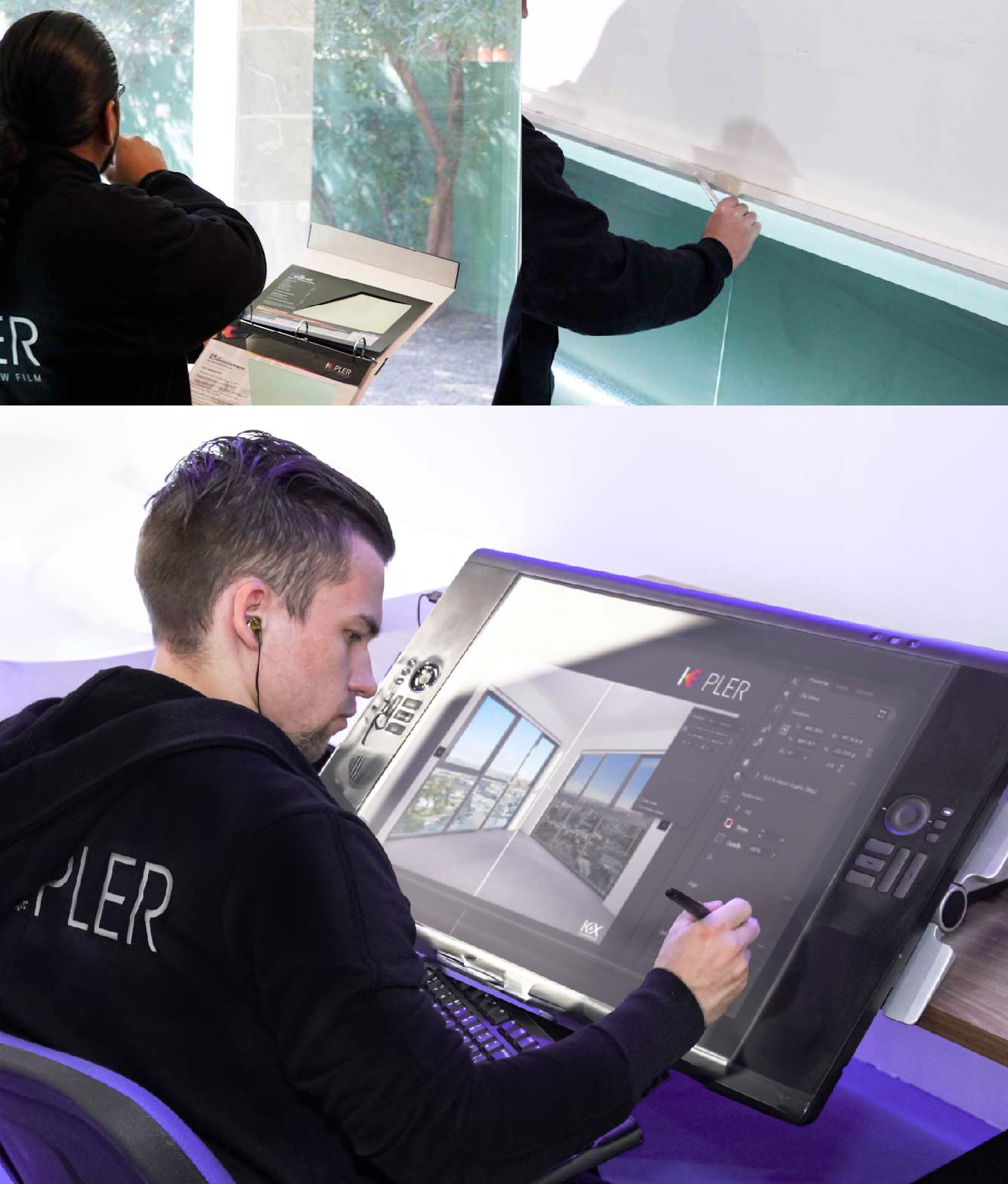 Kepler Specialist Performing Commercial Window Tinting in Kissimmee Kissimmee