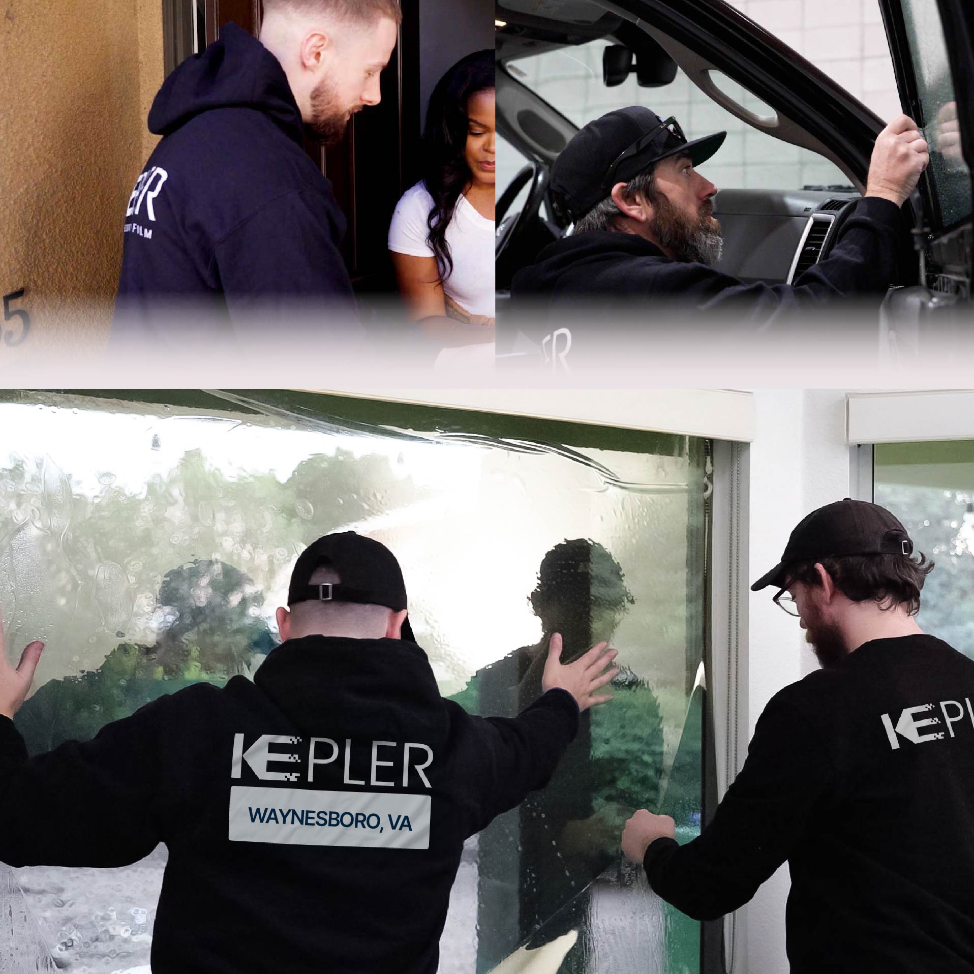Kepler Specialist Performing Commercial Window Tinting in Waynesboro Waynesboro