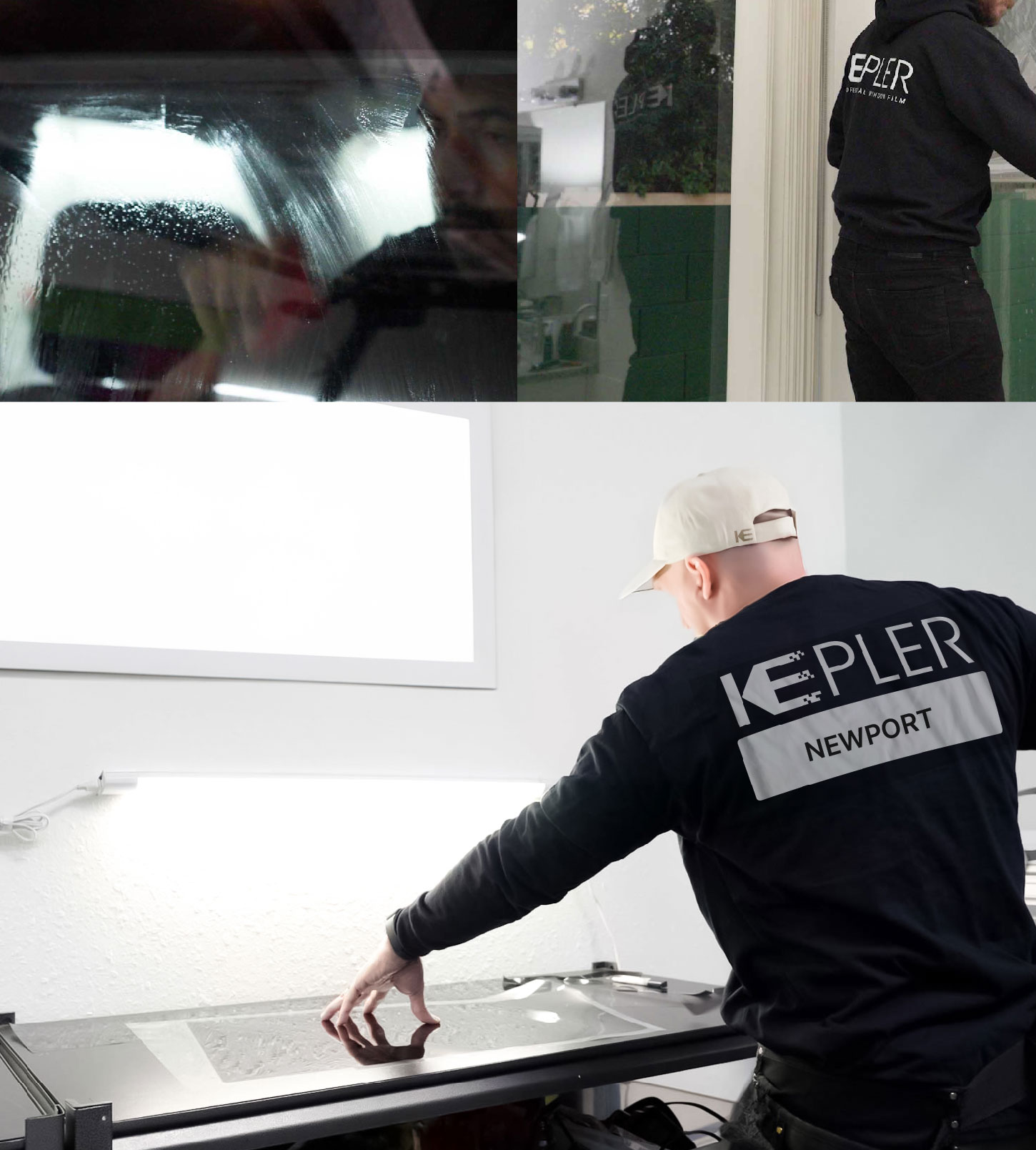 Window Tinting Specialist Cutting Film in Newport, Kentucky