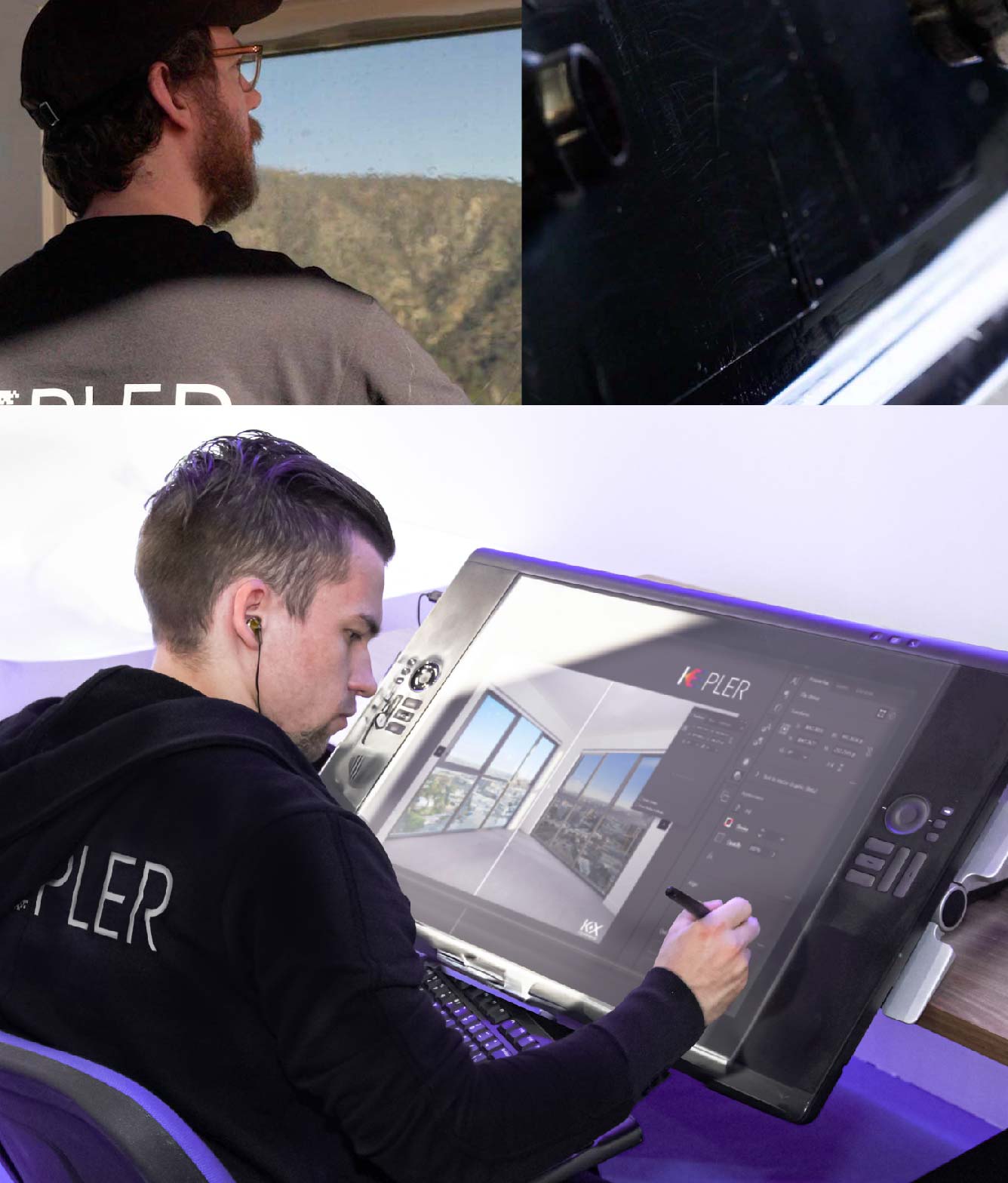 Kepler Specialist Performing Commercial Window Tinting in Highland Highland