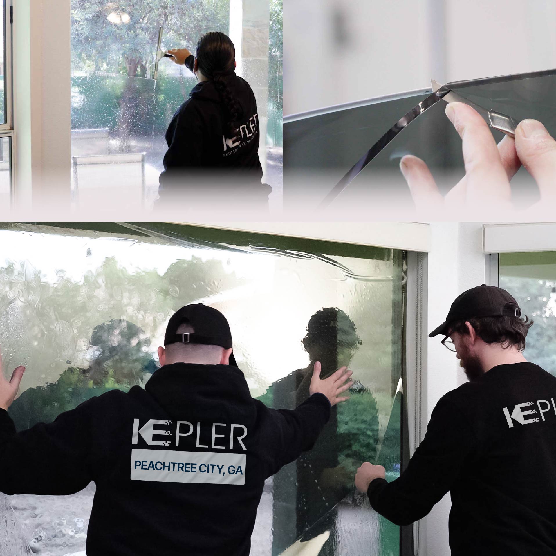 Kepler Specialist Performing Commercial Window Tinting in Peachtree City Peachtree City