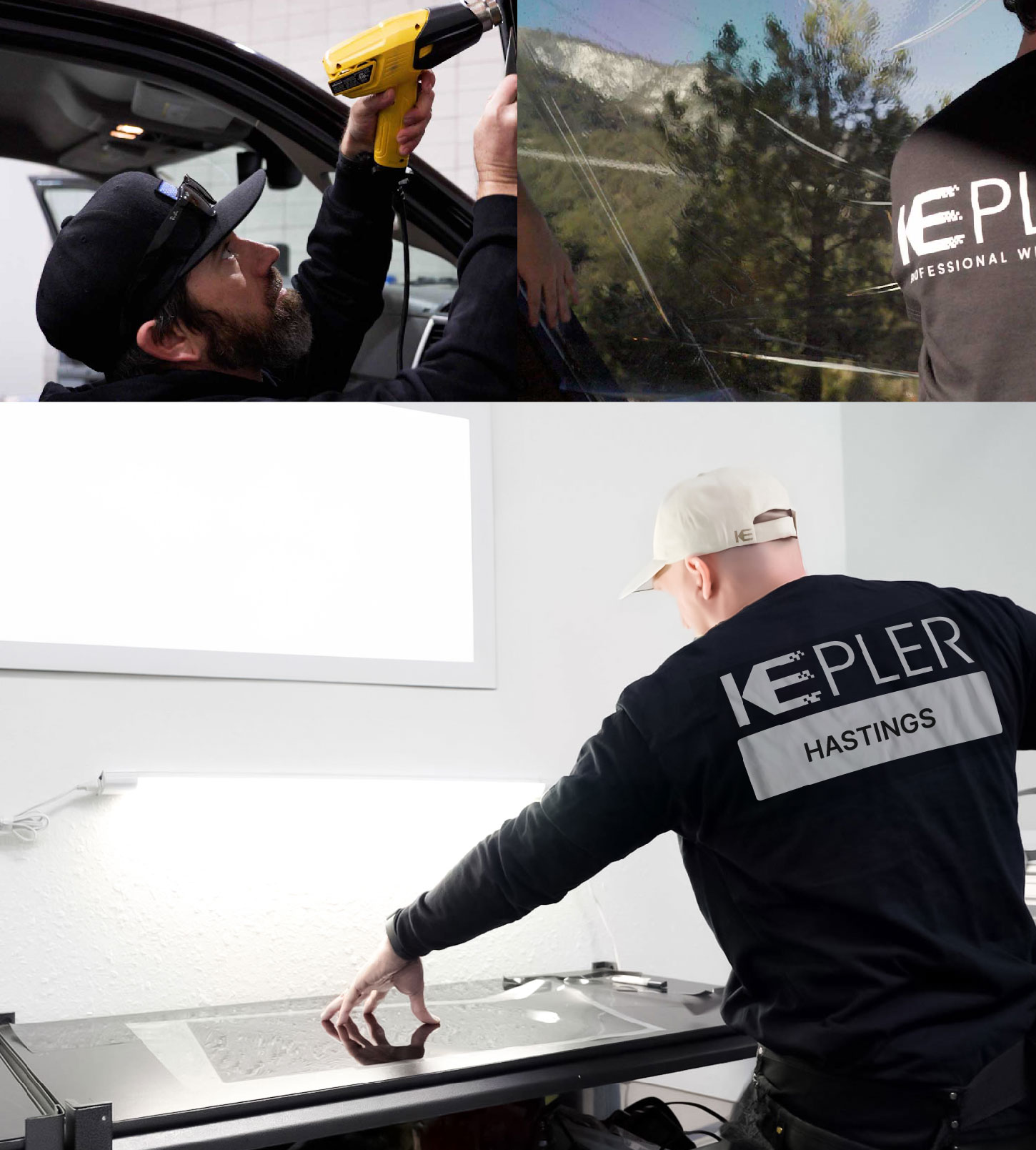 Window Tinting Specialist Cutting Film in Hastings, Nebraska