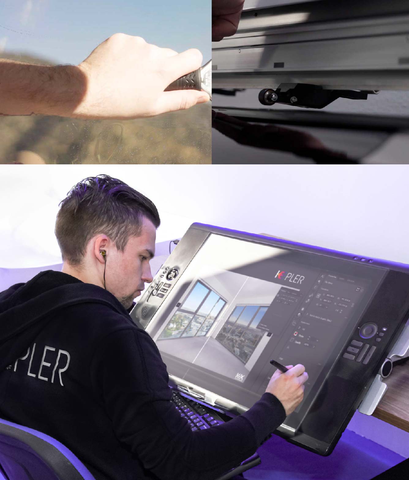 Kepler Specialist Performing Commercial Window Tinting in Seaford Seaford
