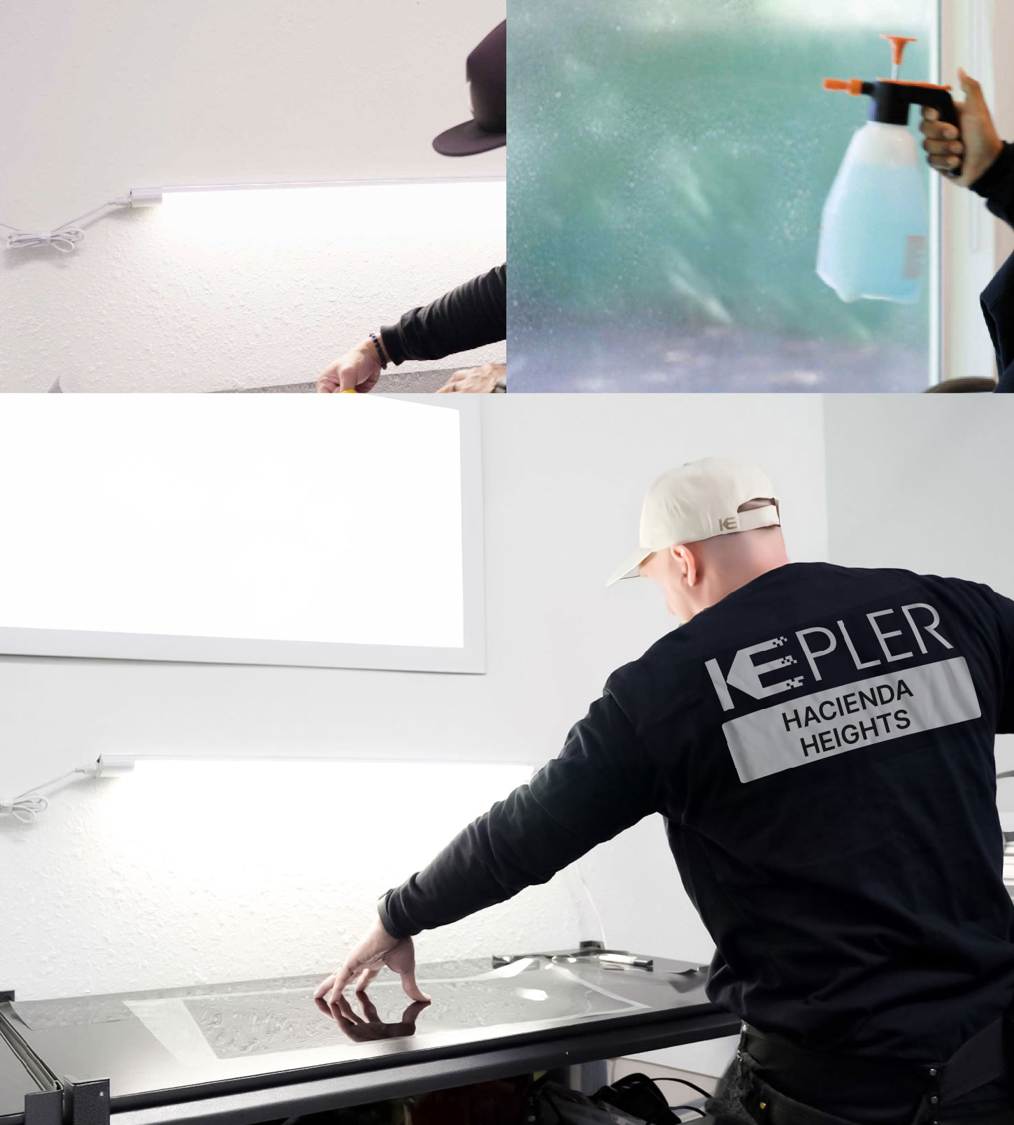 Window Tinting Specialist Cutting Film in Hacienda Heights, California
