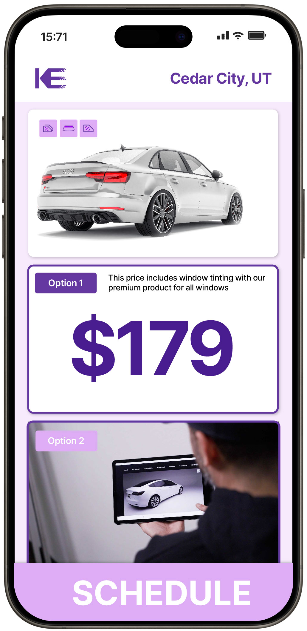 View Reasonable Car Window Tinting Prices in Cedar City, Utah