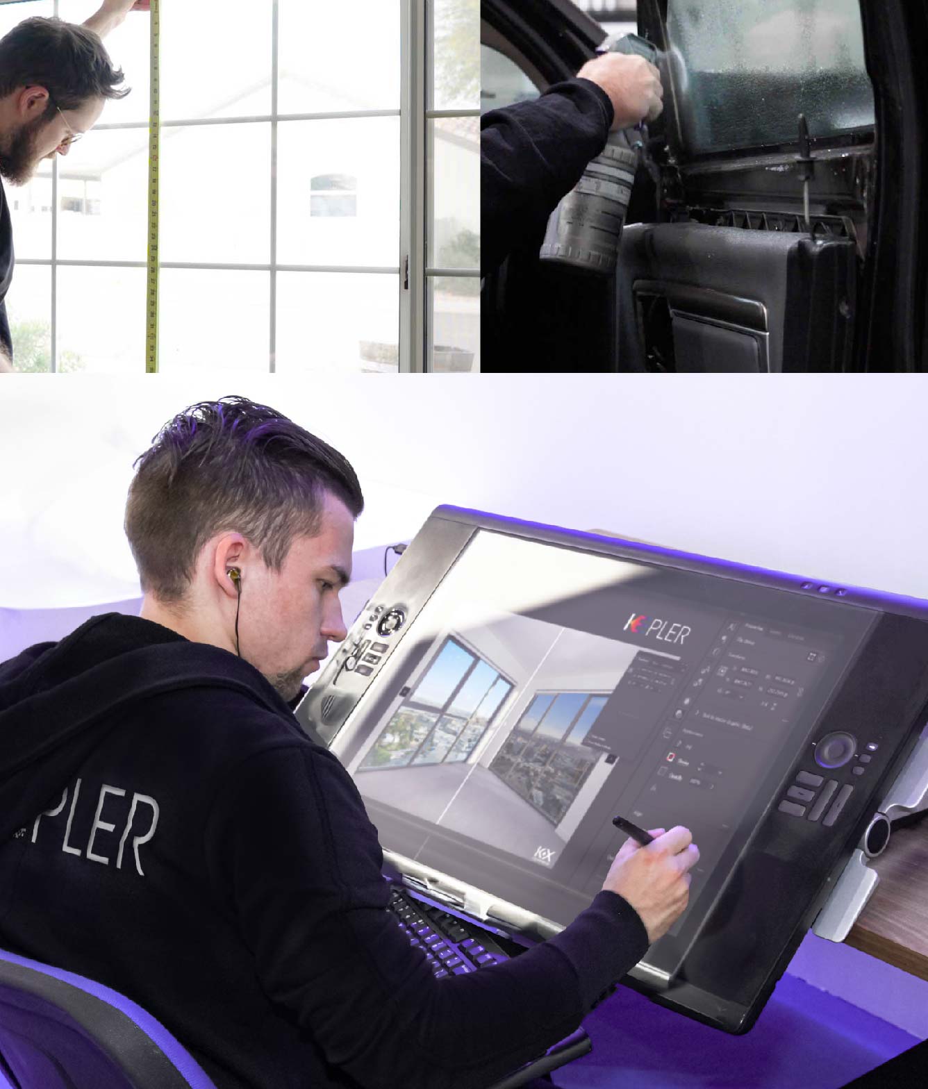 Kepler Specialist Performing Commercial Window Tinting in Ridgewood Ridgewood
