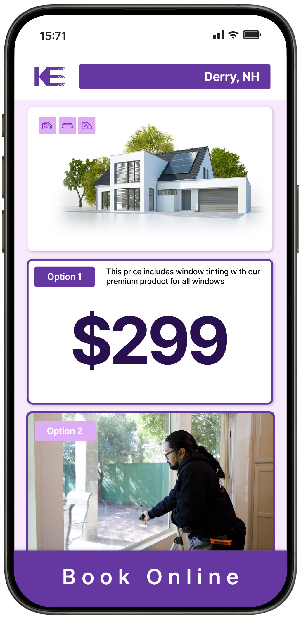 View Affordable Home Window Tinting Rates in Derry, New Hampshire