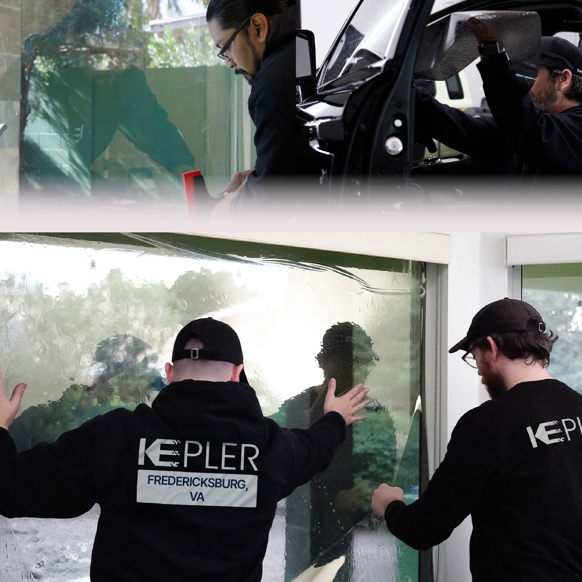 Kepler Specialist Performing Commercial Window Tinting in Fredericksburg Fredericksburg