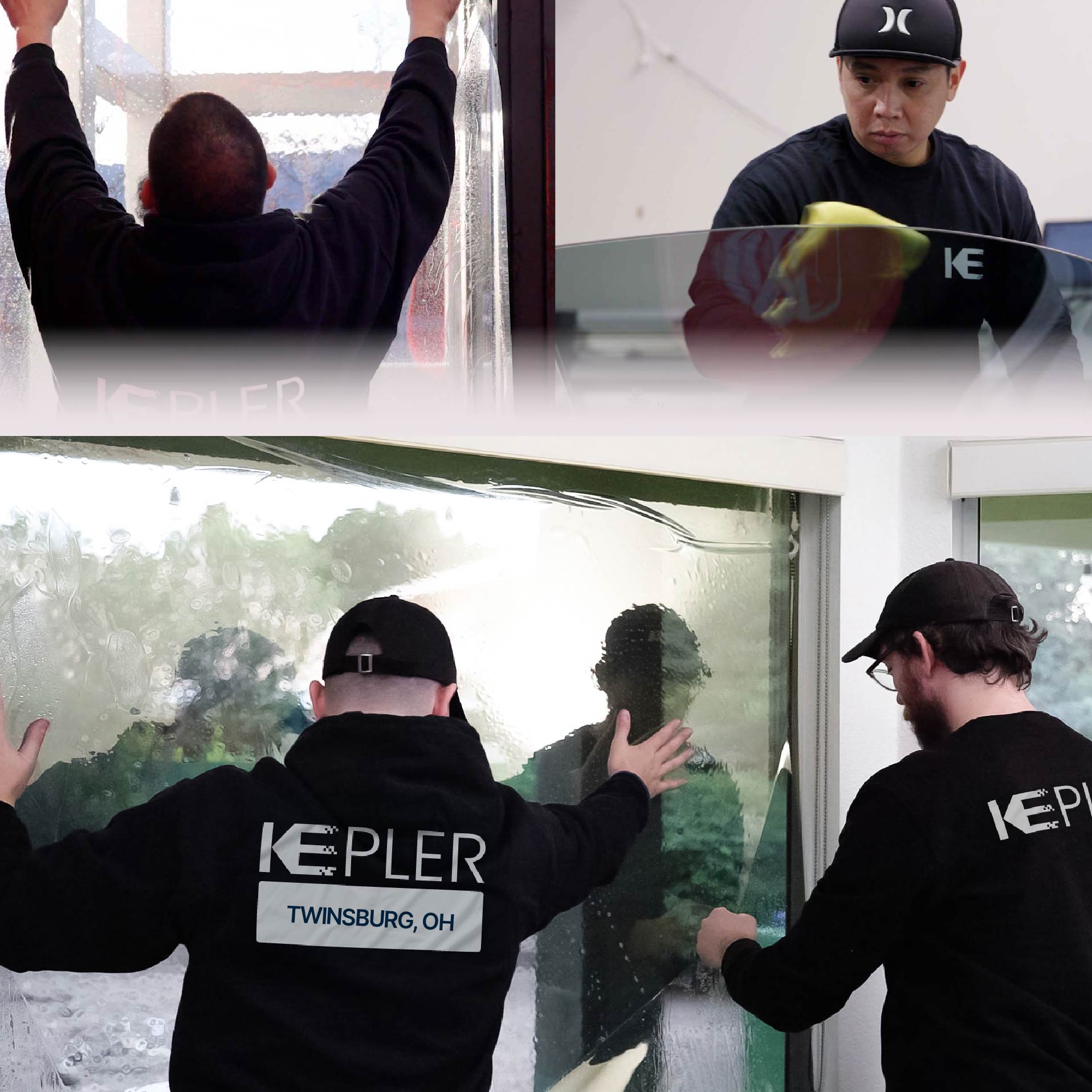 Kepler Specialist Performing Commercial Window Tinting in Twinsburg Twinsburg