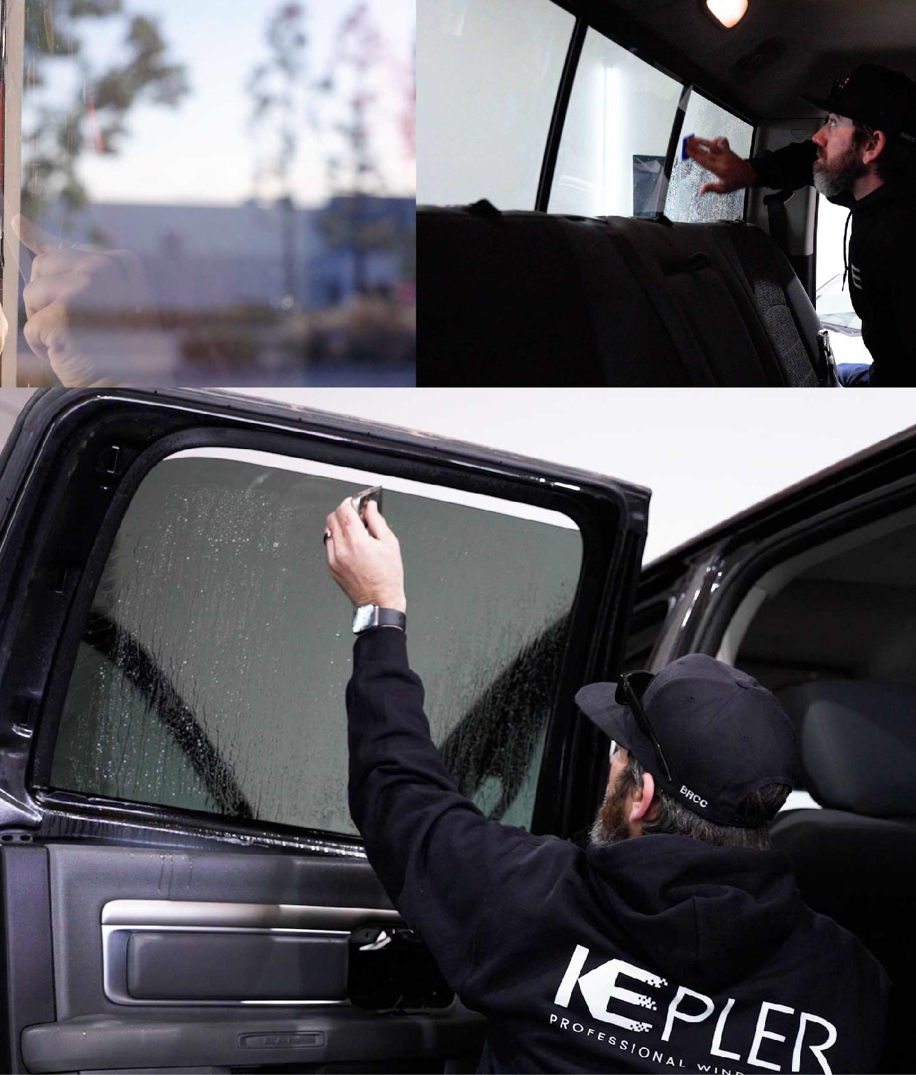 Kepler Window Tinting Specialists at Work in Fredericksburg, Virginia