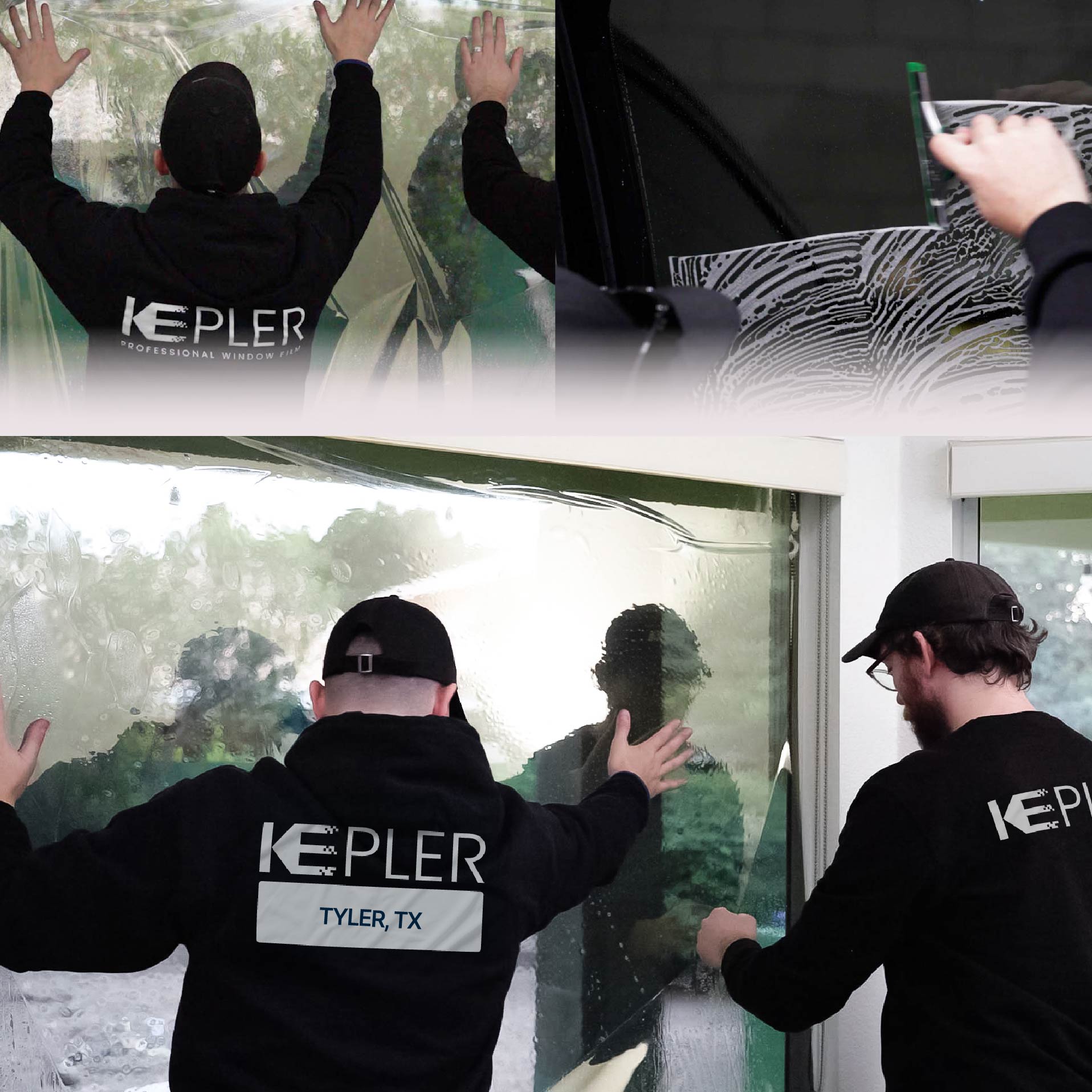 Kepler Specialist Performing Commercial Window Tinting in Tyler Tyler