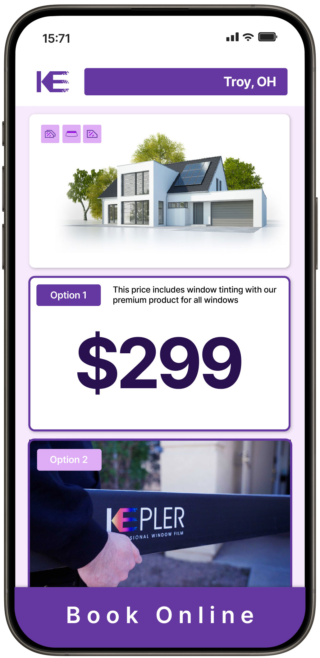 View Reasonable Home Window Tinting Costs in Troy, Ohio