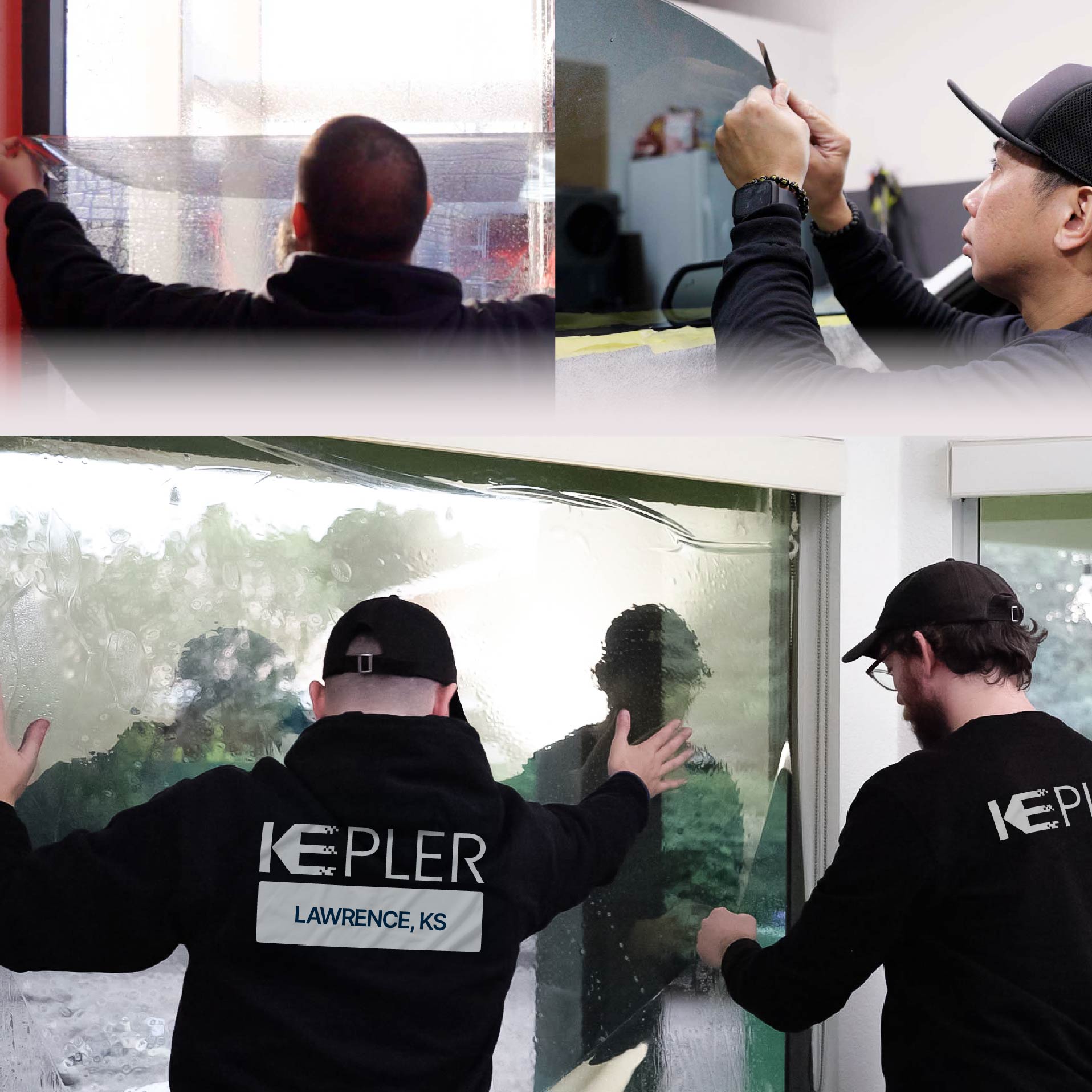 Kepler Specialist Performing Commercial Window Tinting in Lawrence Lawrence