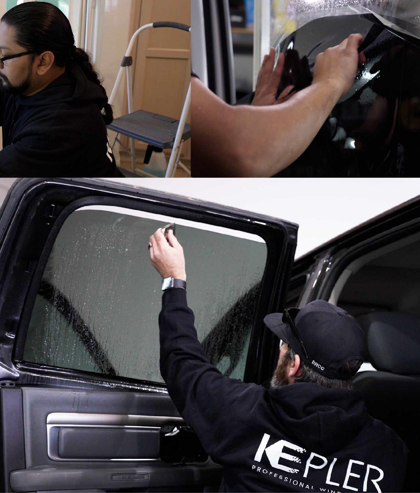 Kepler Window Tinting Specialists at Work in Seminole, Florida