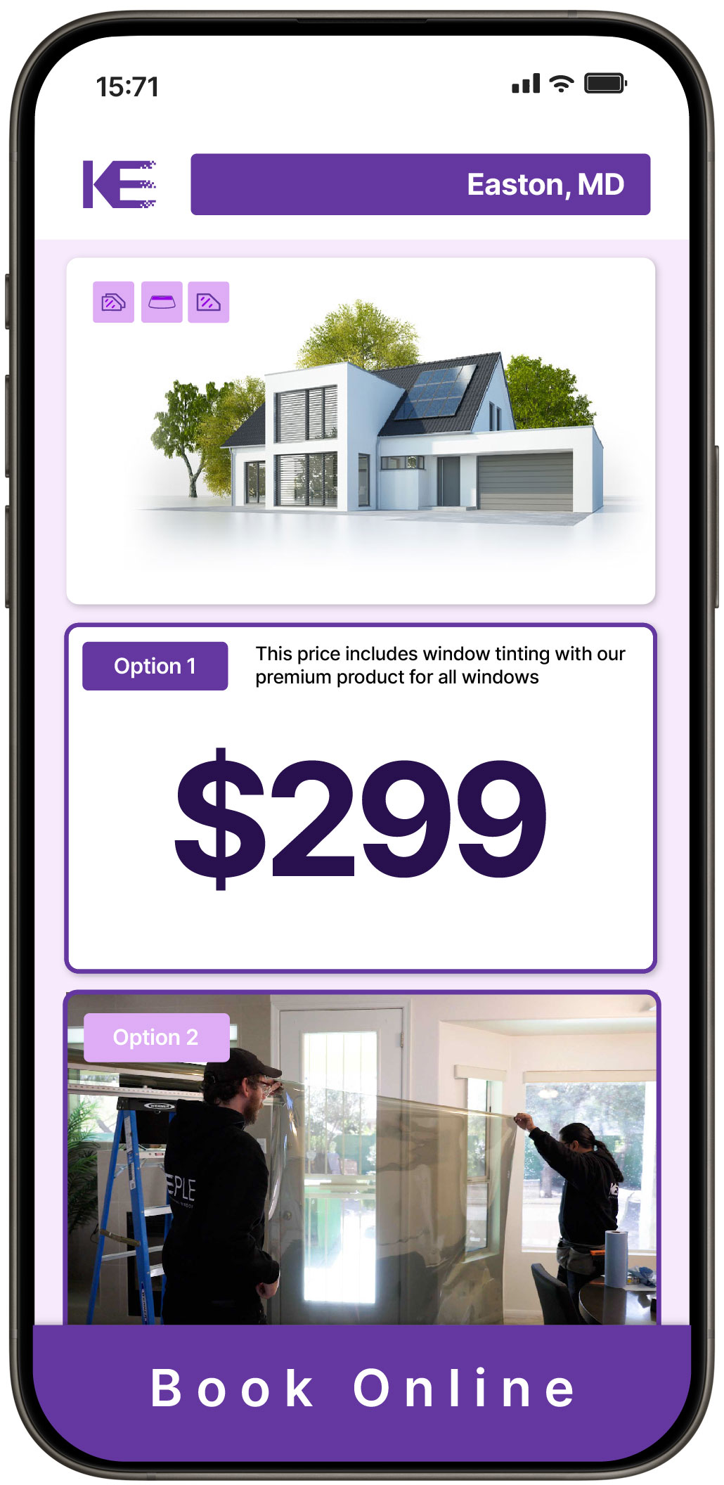 View Reasonable Home Window Tinting Prices in Easton, Maryland