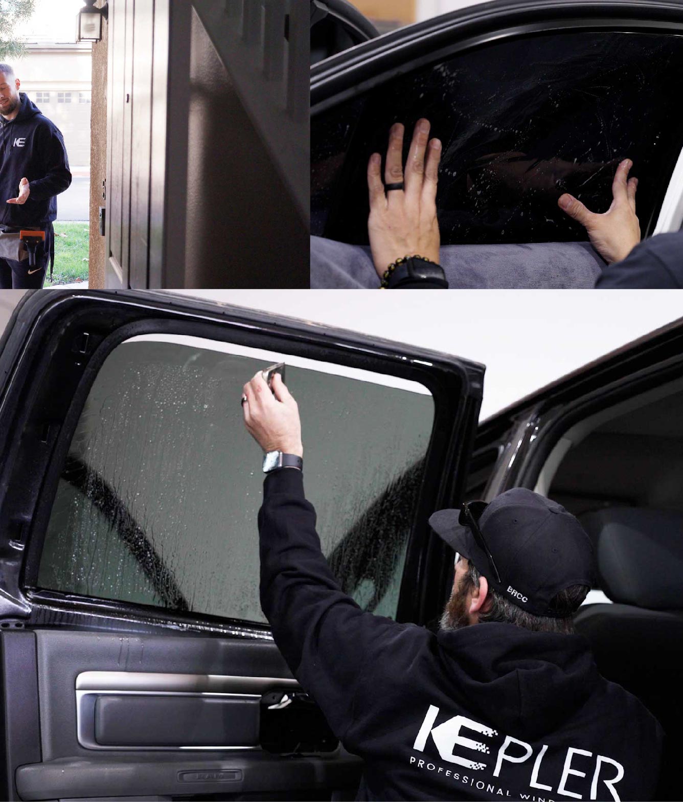 Kepler Window Tinting Specialists at Work in Altamonte Springs, Florida