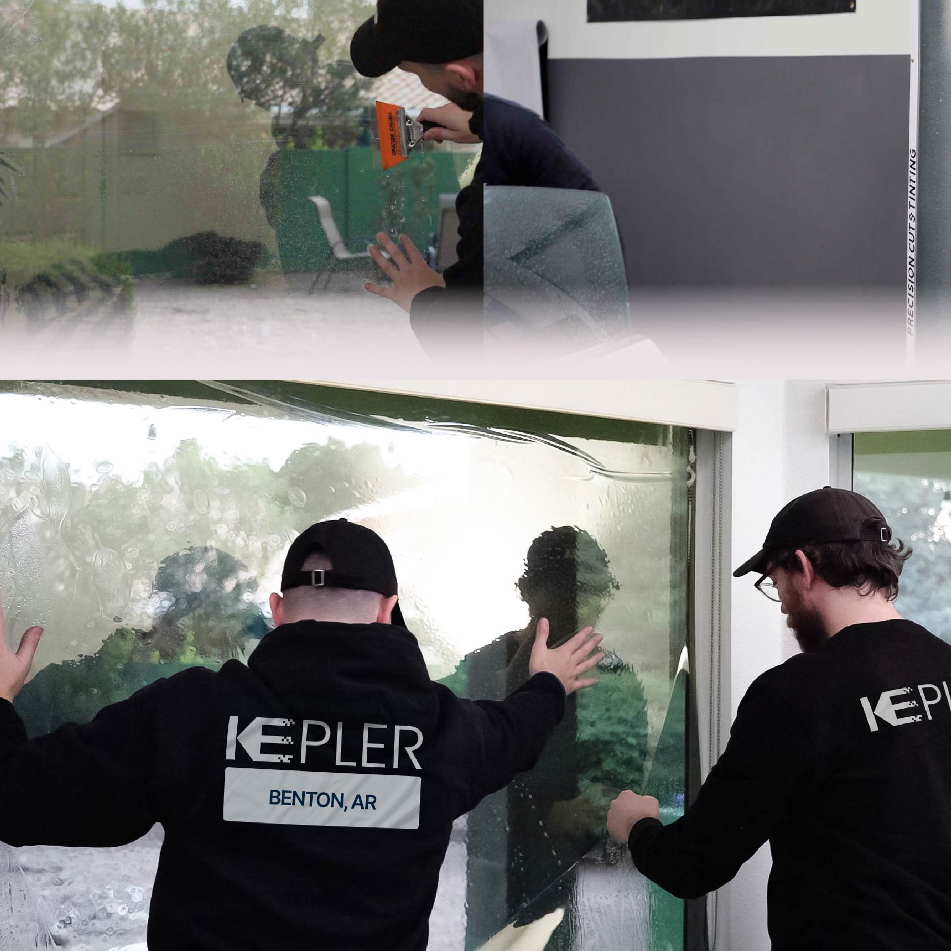 Kepler Specialist Performing Commercial Window Tinting in Benton Benton