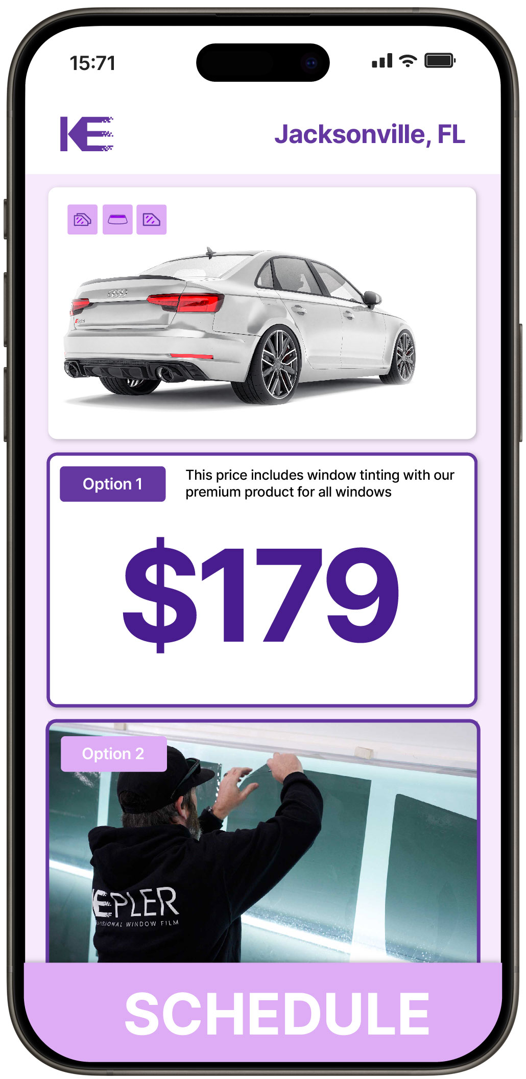 View Reasonable Car Window Tinting Costs in Jacksonville, Florida