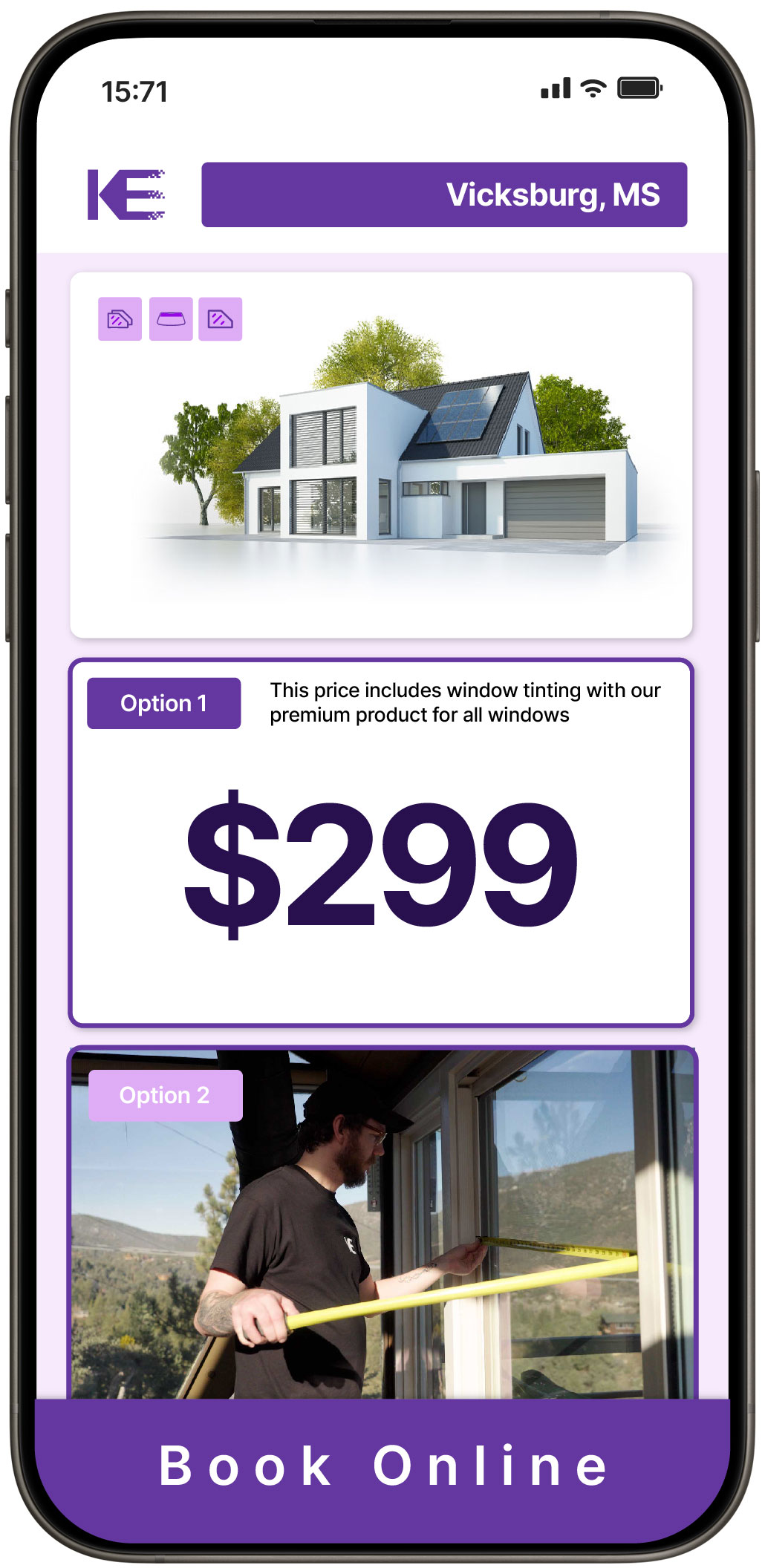 View Competitive Home Window Tinting Rates in Vicksburg, Mississippi