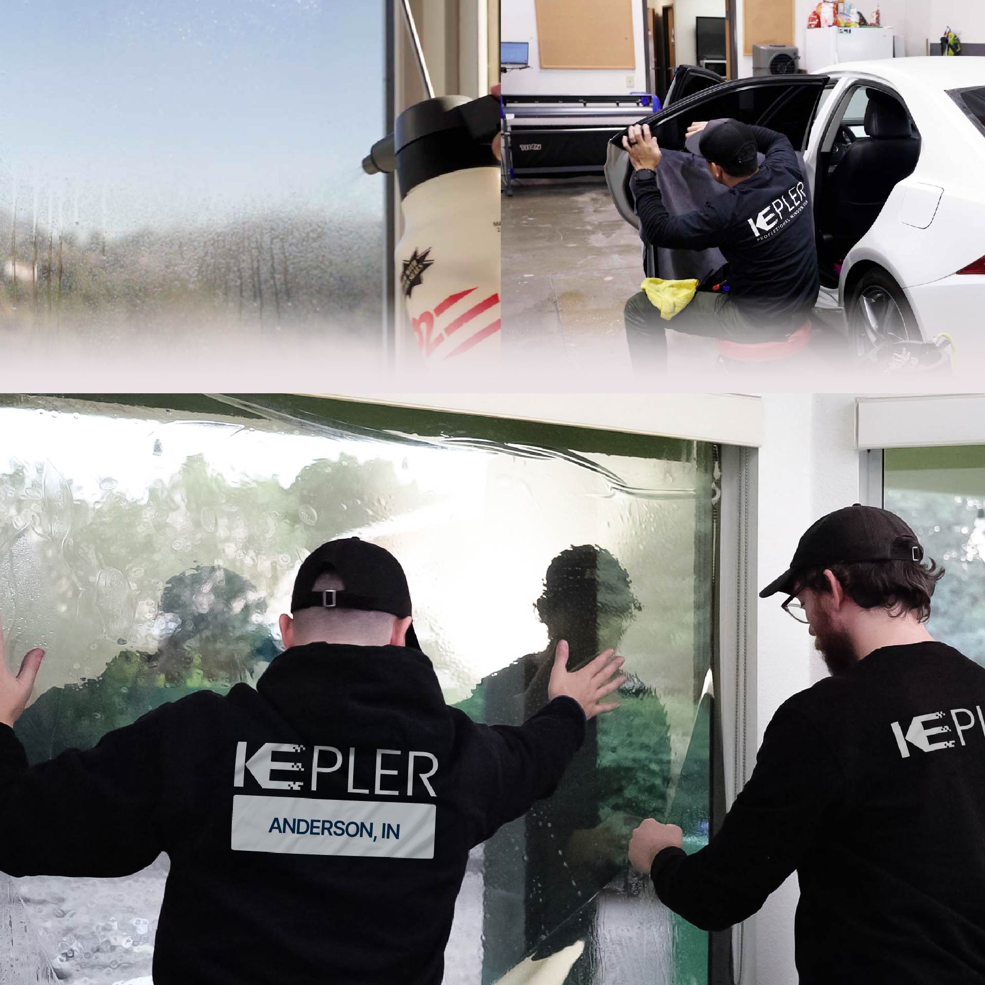 Kepler Specialist Performing Commercial Window Tinting in Anderson Anderson