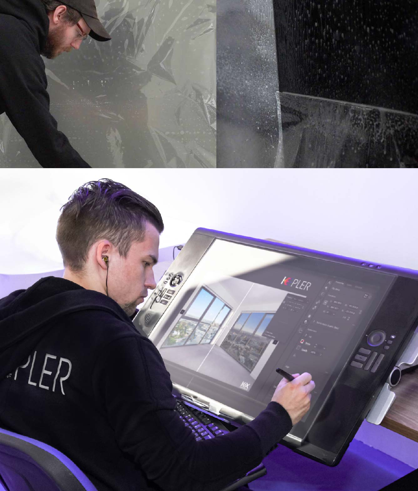 Kepler Specialist Performing Commercial Window Tinting in Minnetonka Minnetonka