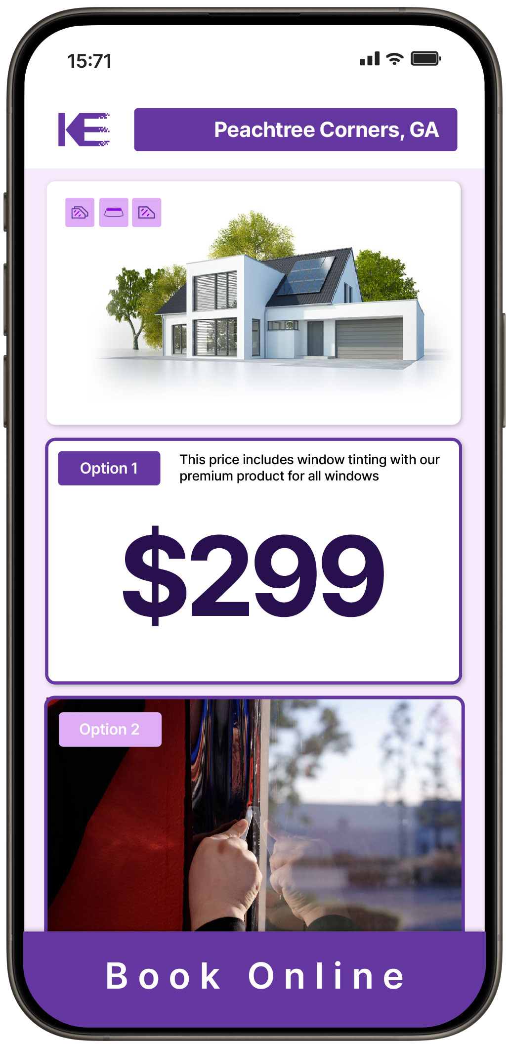 View Reasonable Home Window Tinting Costs in Peachtree Corners, Georgia