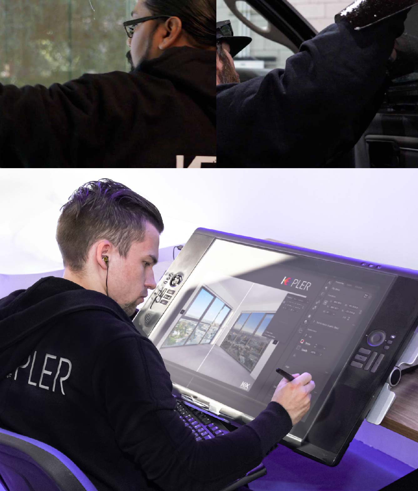 Kepler Specialist Performing Commercial Window Tinting in Sunnyside Sunnyside