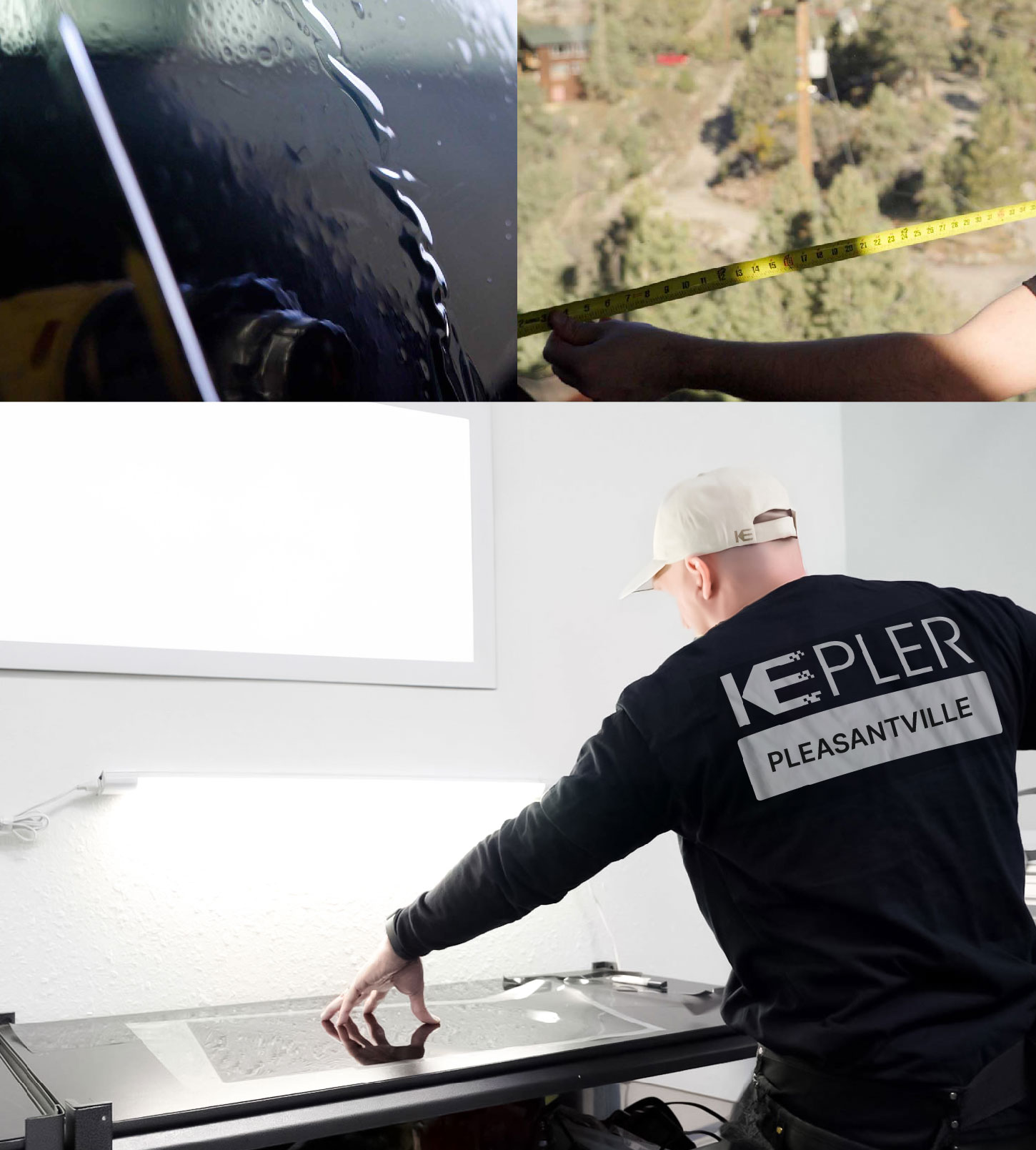 Window Tinting Specialist Cutting Film in Pleasantville, New Jersey