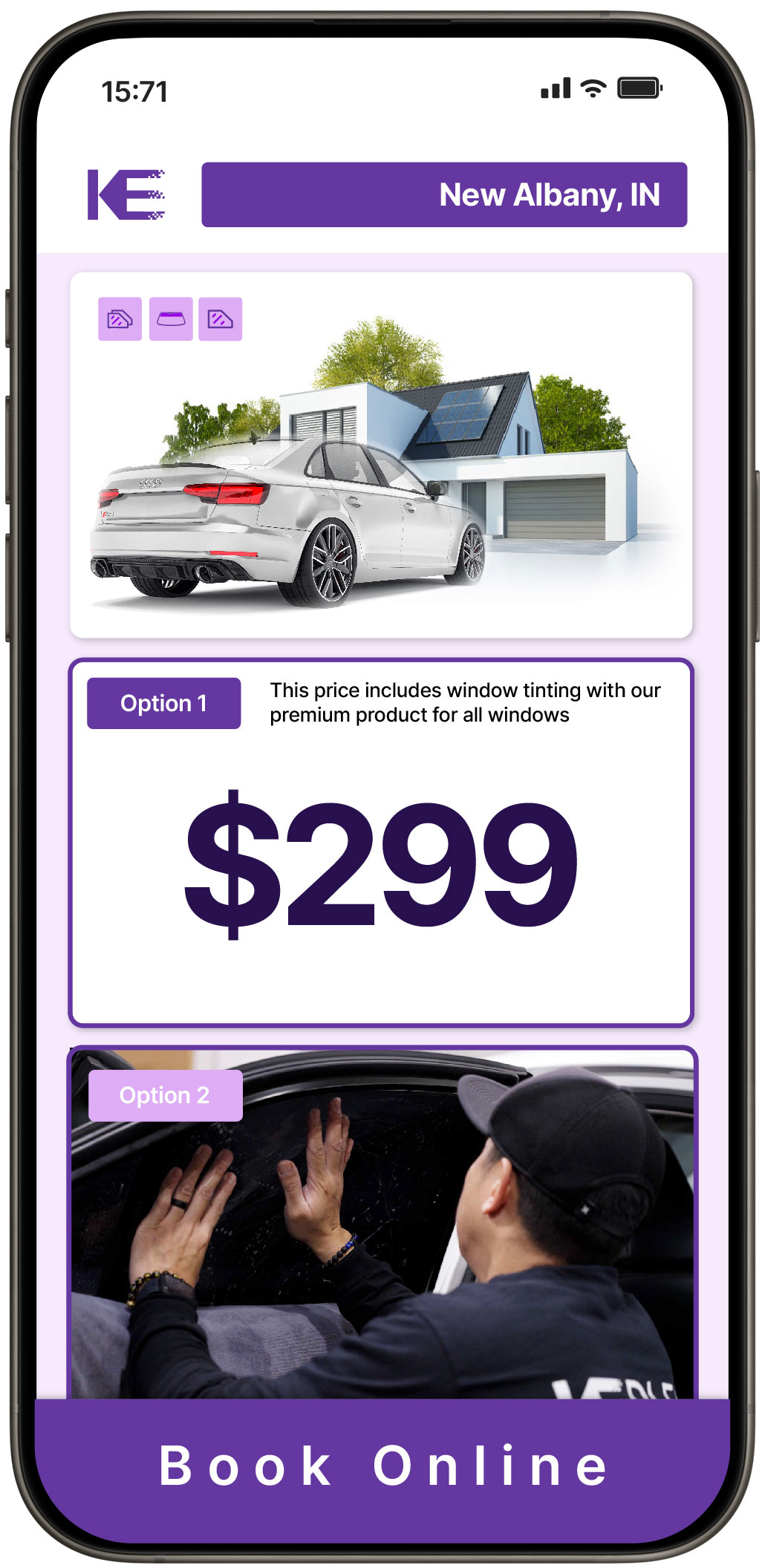 View Competitive Window Tinting Prices in New Albany, Indiana