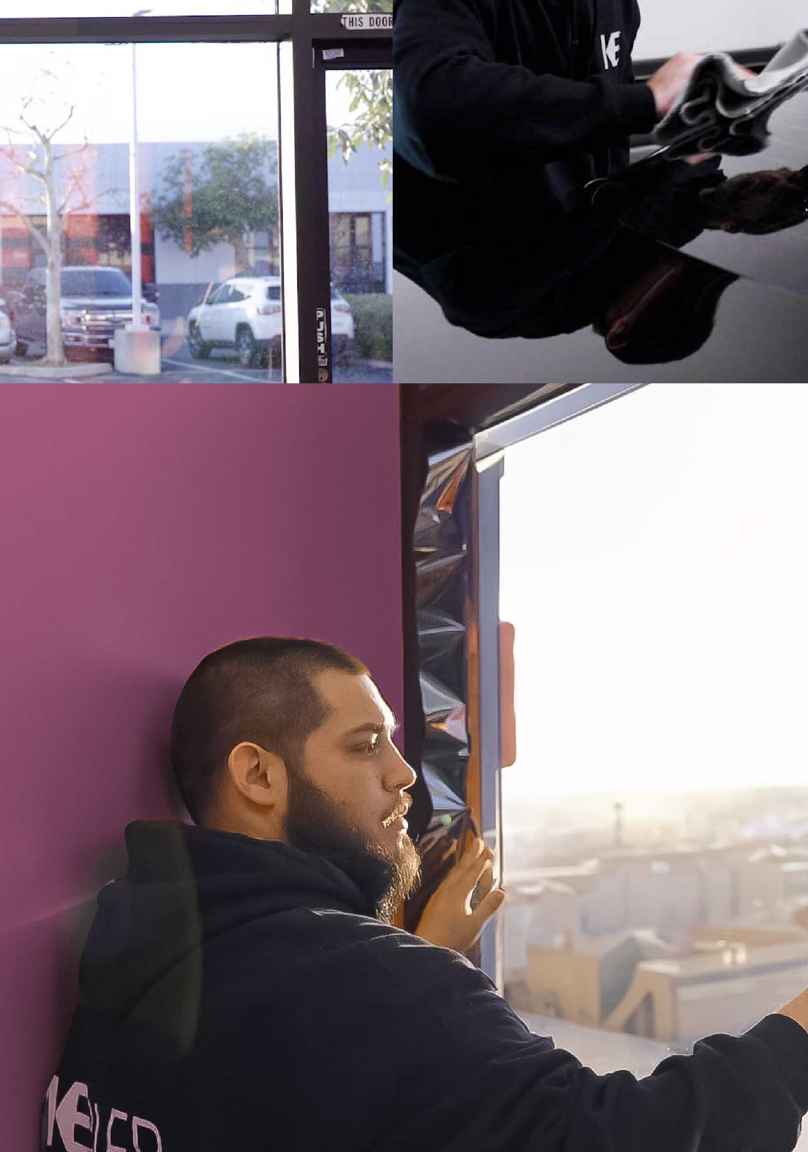 Kepler Specialist Installing Security Window Film in Belmont Michigan