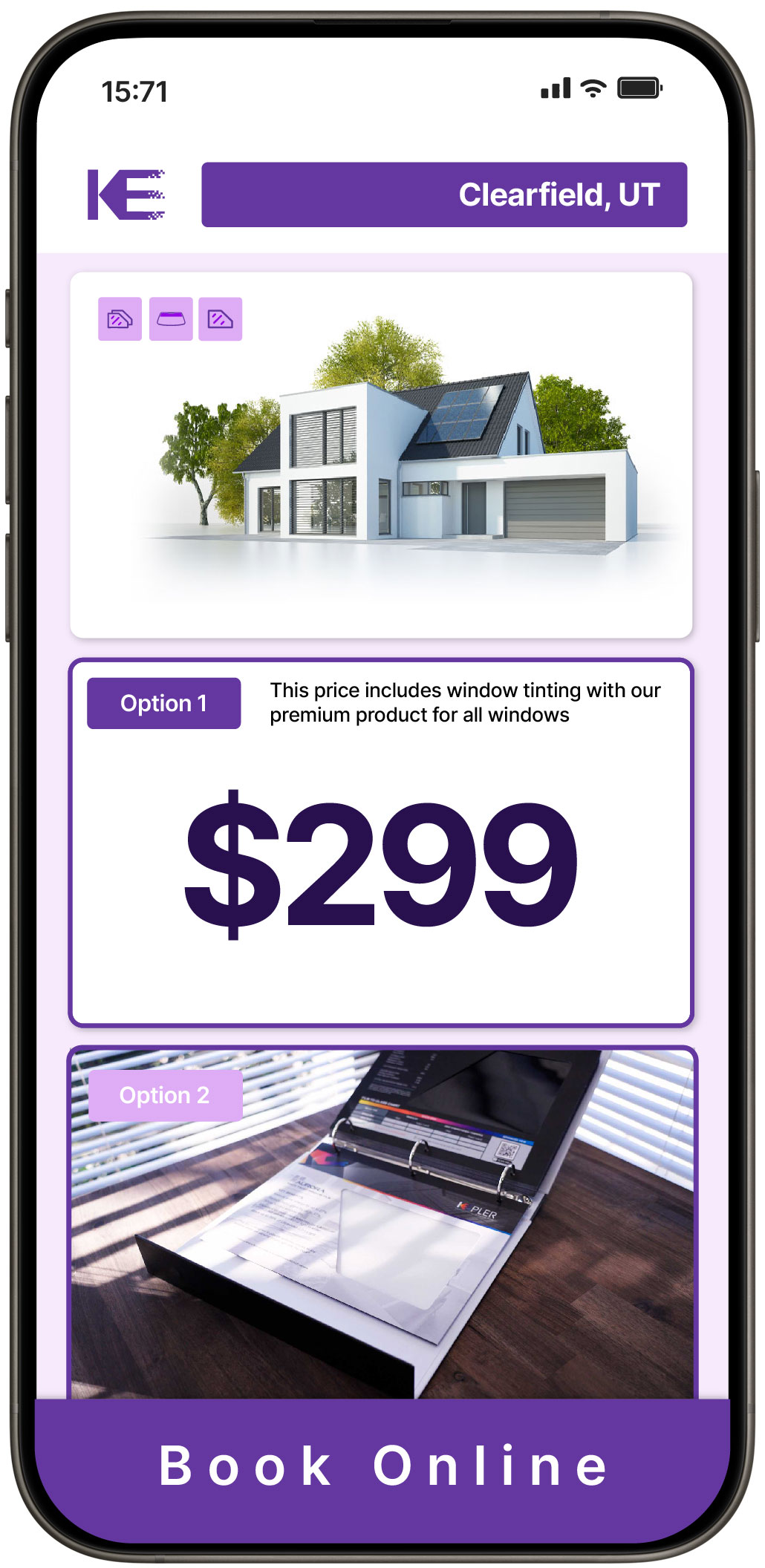 View Reasonable Home Window Tinting Prices in Clearfield, Utah