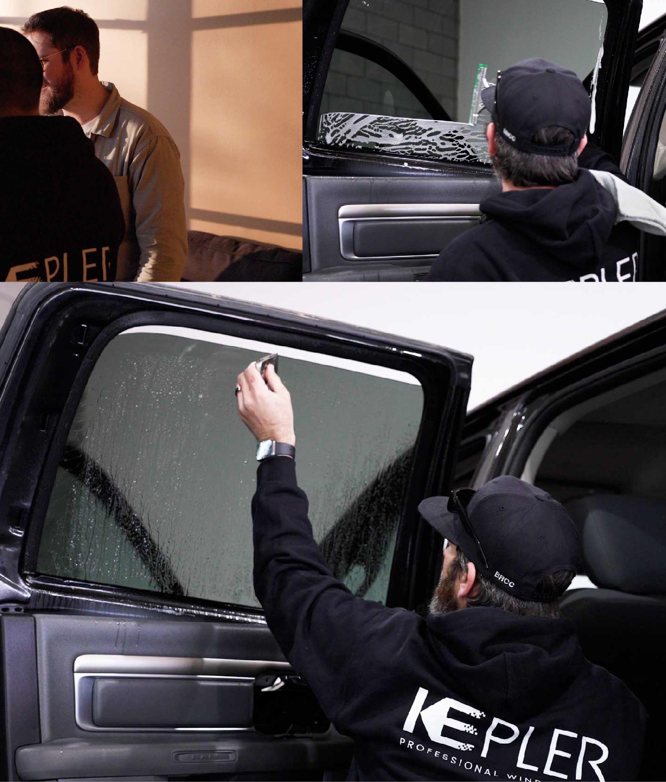 Kepler Window Tinting Specialists at Work in San Jose, California