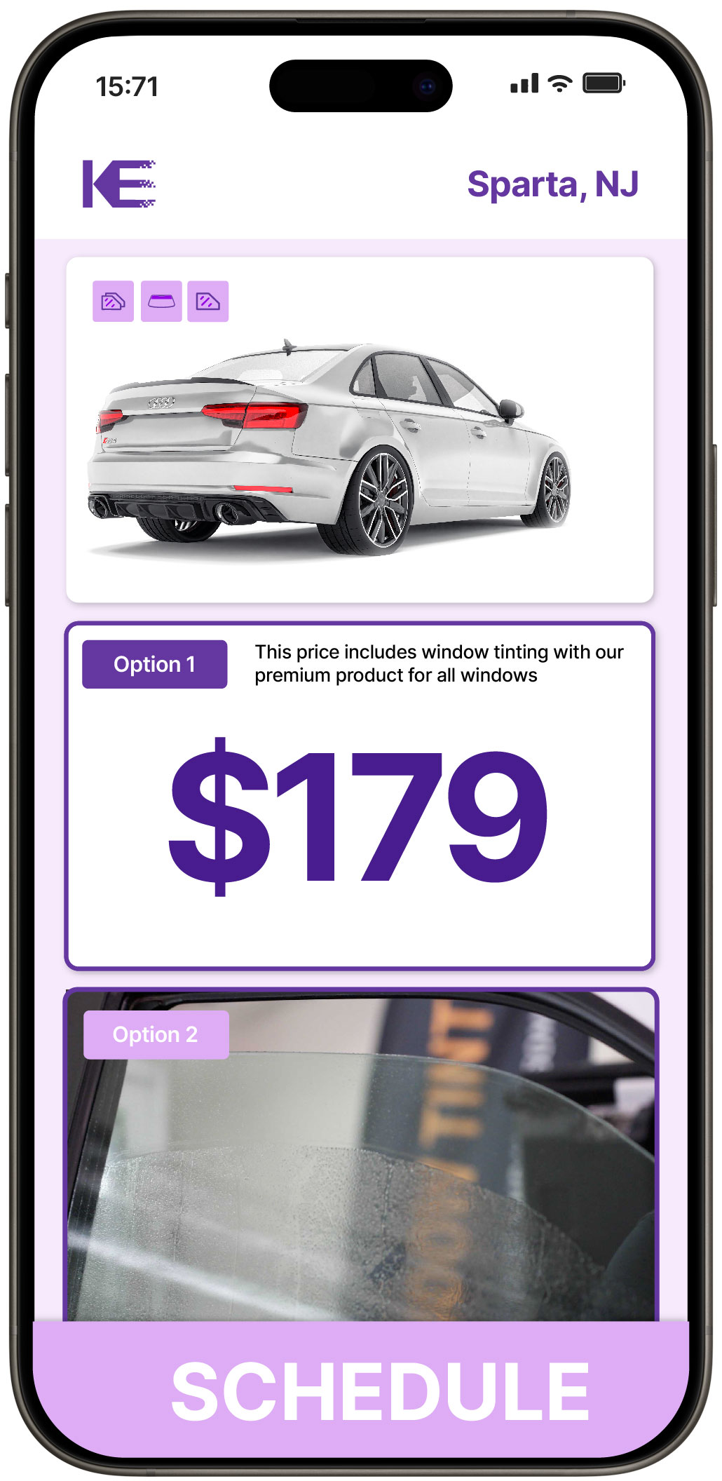 View Affordable Car Window Tinting Rates in Sparta, New Jersey
